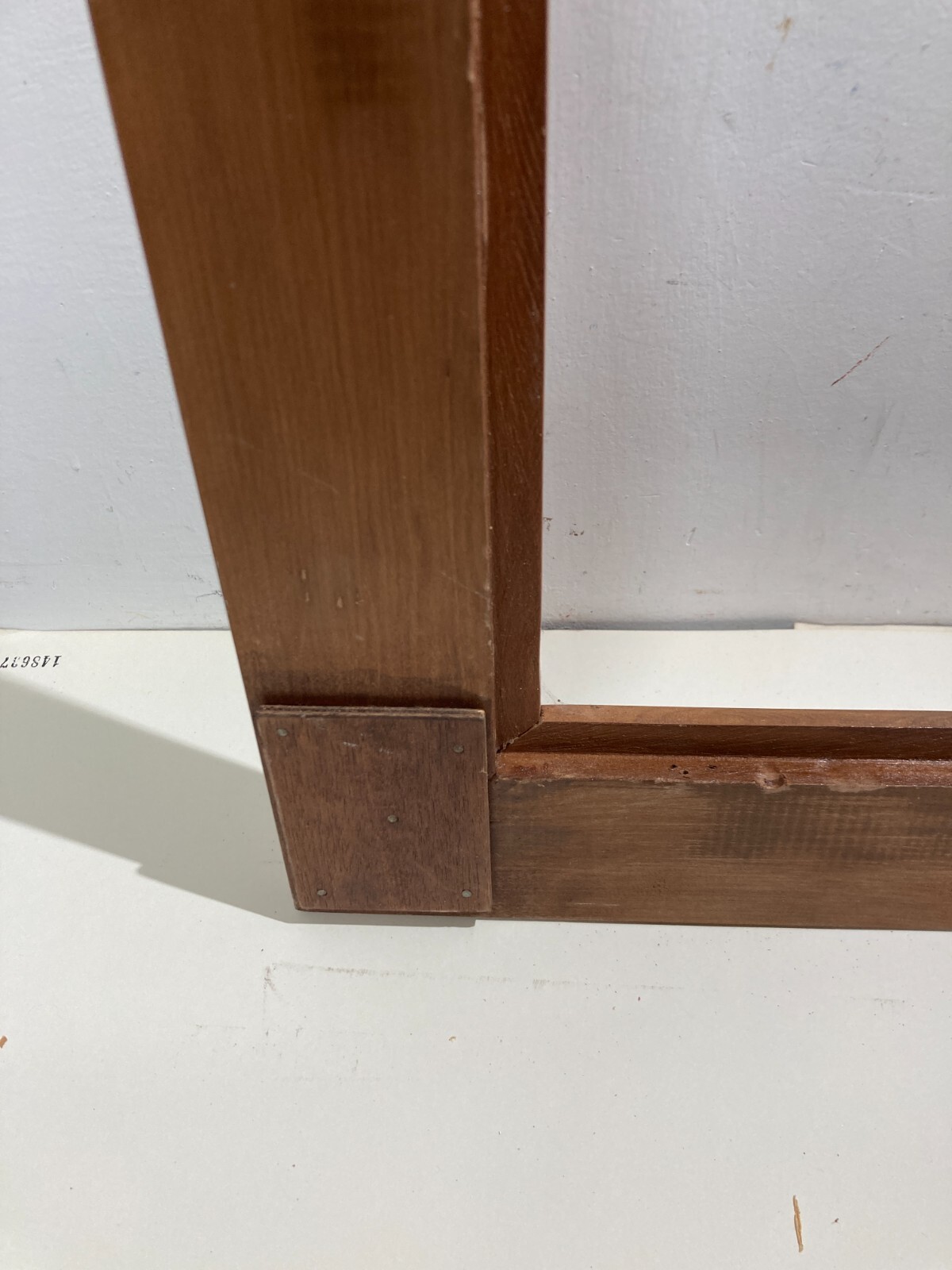 Antica Cornice In Legno Massello d'Epoca