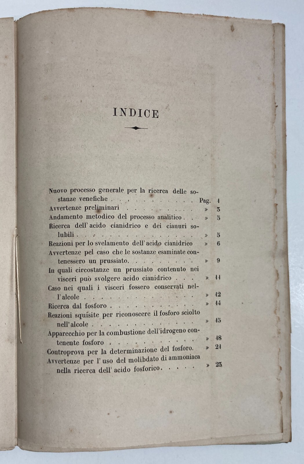 Chimica, Sostanze Venefiche E Tossicologia: Veleni E Arsenico   Francesco Selmi (1875)