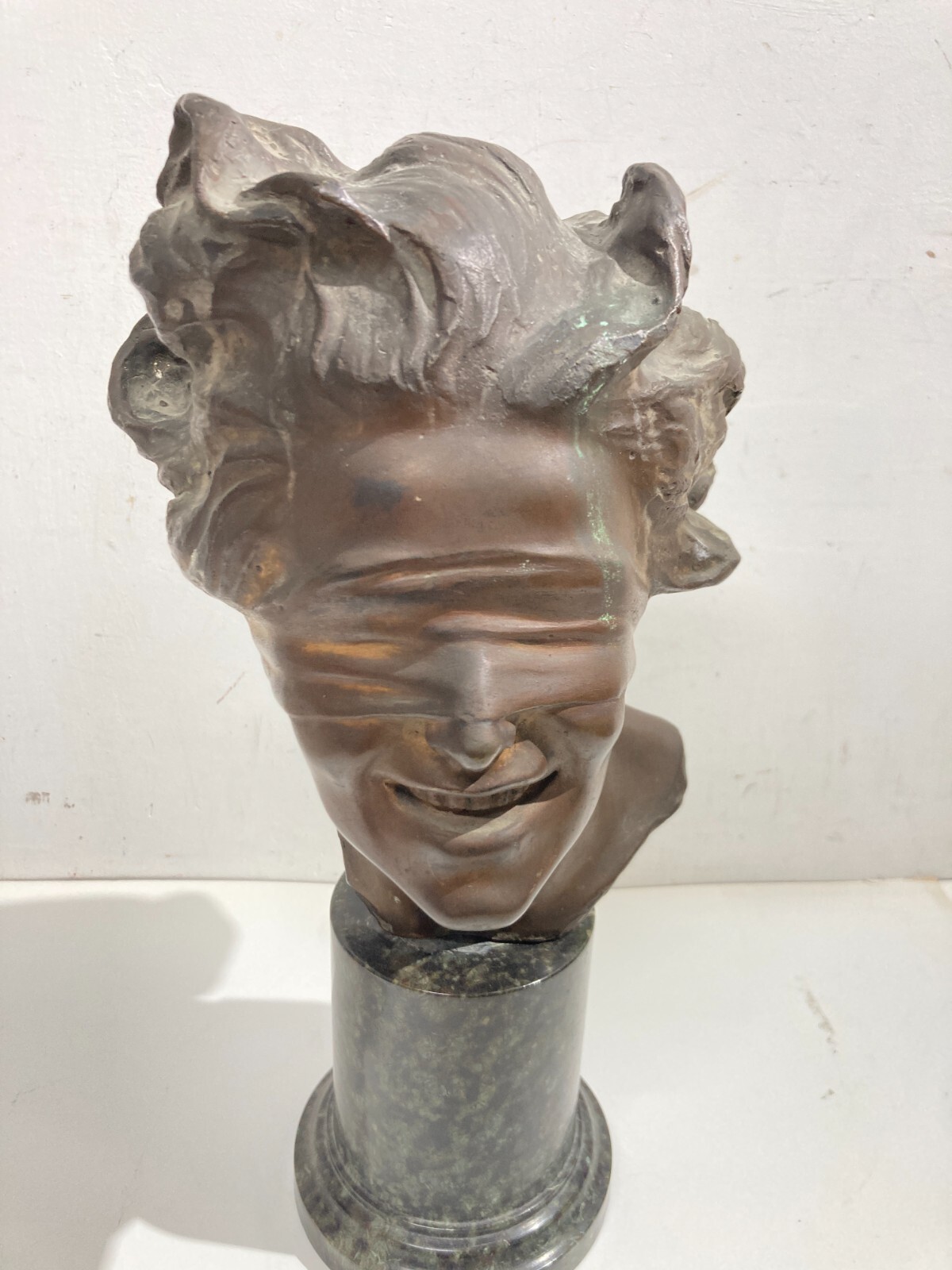 Scultura Dea Bendata, Opera Di Vincenzo Aurisicchio, Napoli