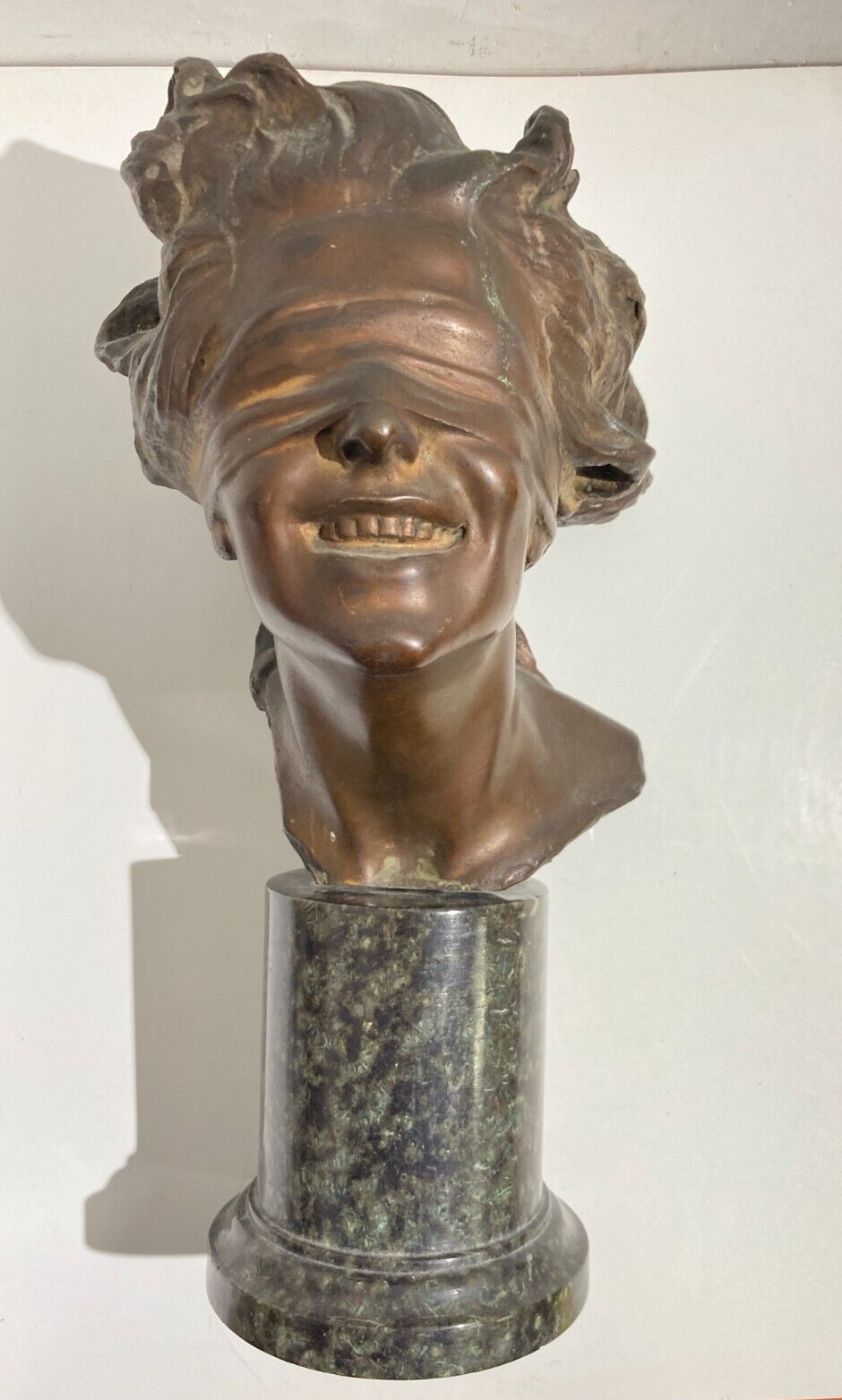 Scultura Dea Bendata, Opera Di Vincenzo Aurisicchio, Napoli