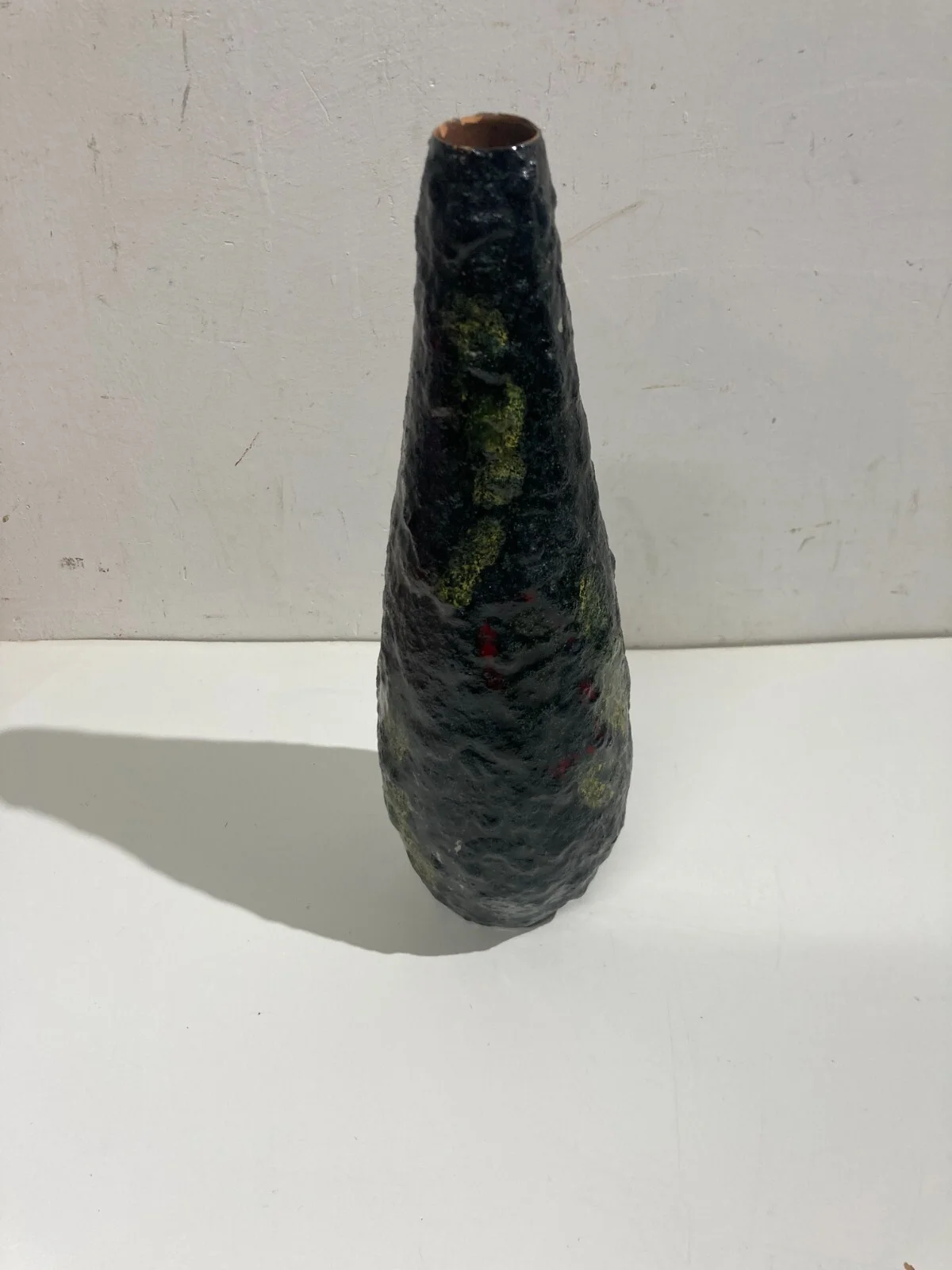 Ceramic Vase Signed Antonelli, 1957: Informal Design