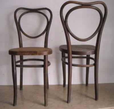 Pair of Antique Jacob & Joseph Kohn Bentwood Chairs