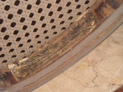 Coppia Di Sedie Antiche Jacob & Joseph Kohn In Legno Curvato