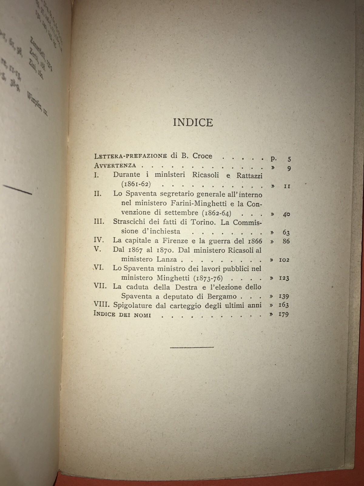Silvio Spaventa, Lettere Politiche (1861 1893). Bari, Laterza, 1926