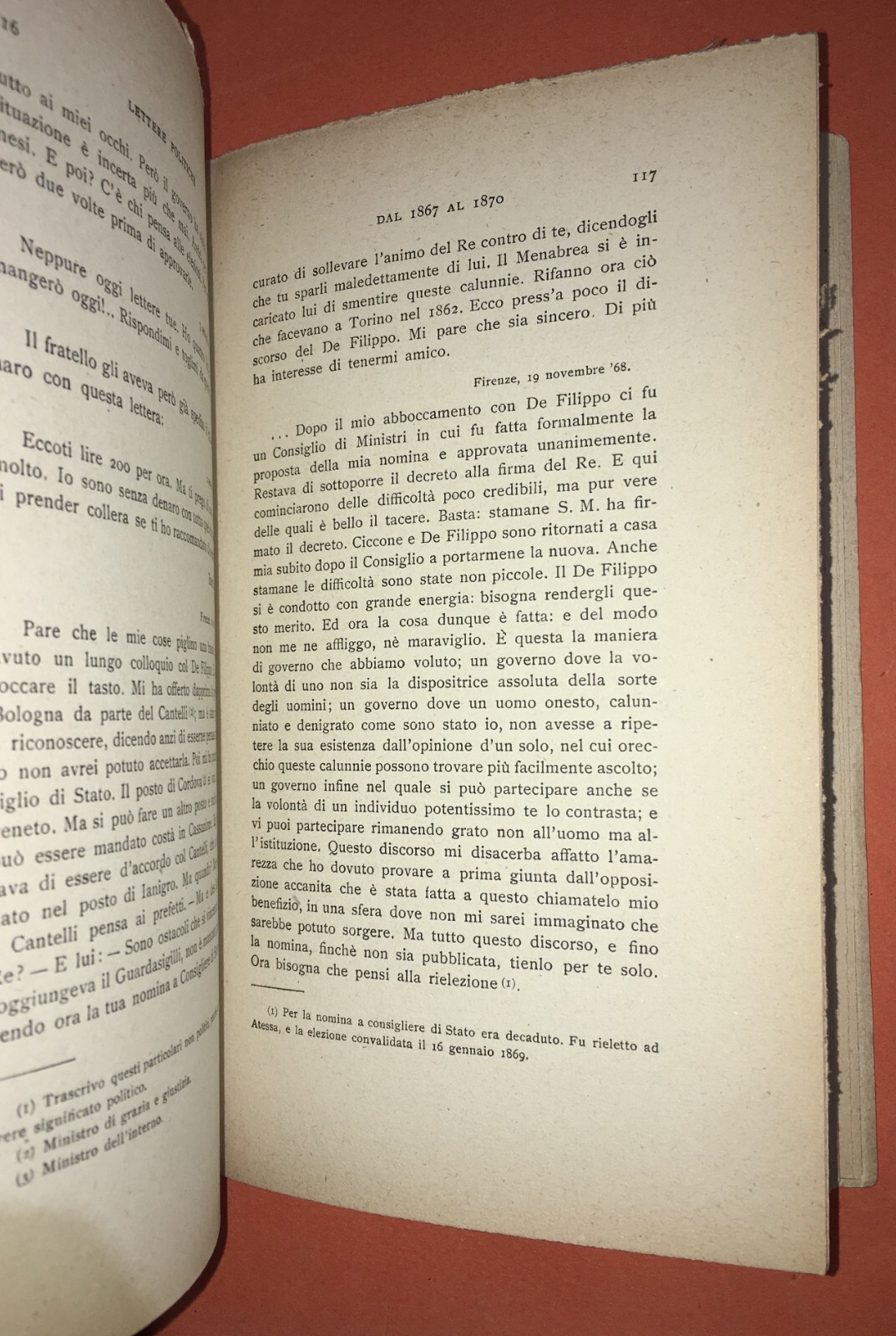 Silvio Spaventa, Lettere Politiche (1861 1893). Bari, Laterza, 1926