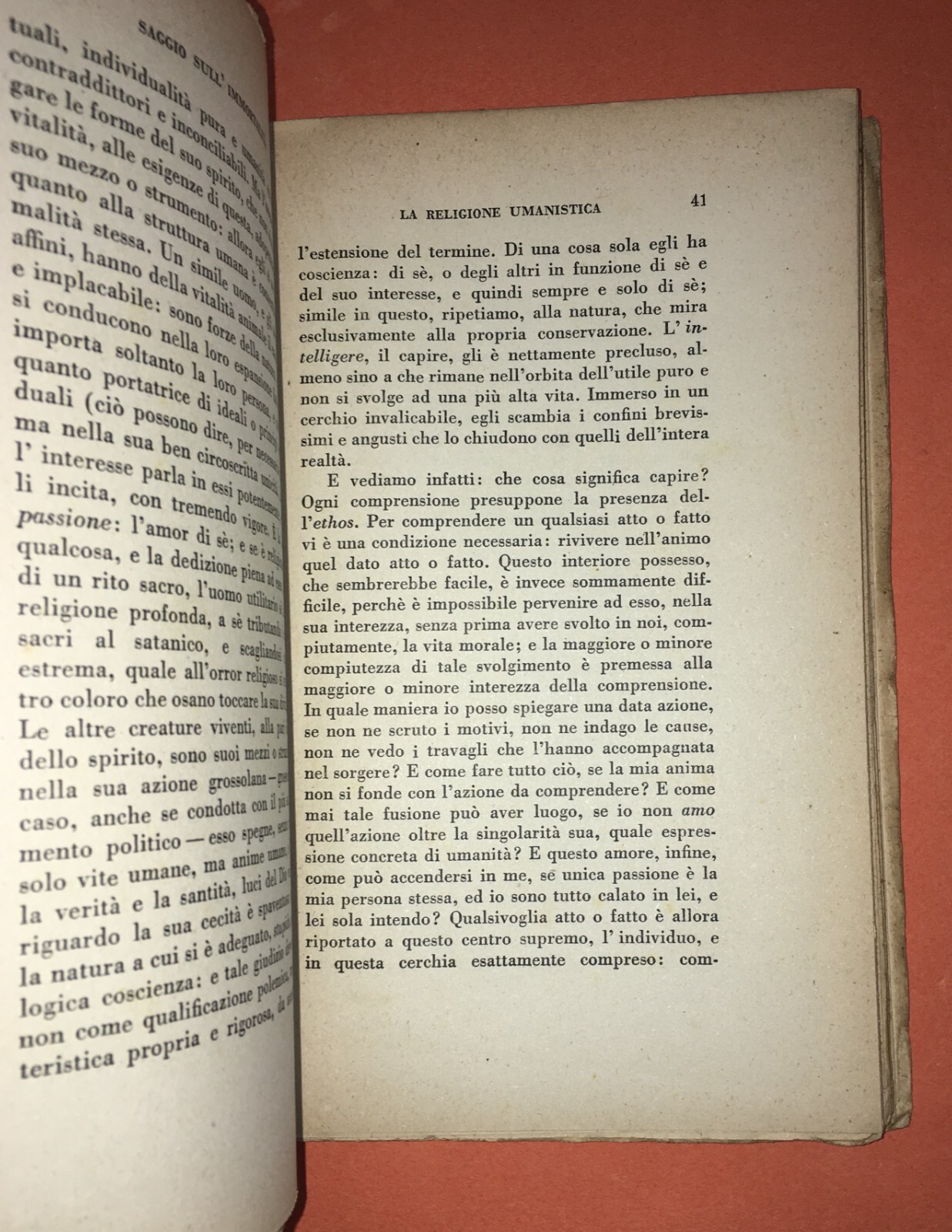 Saggio Sull'Immortalità   Giorgio Polverini   Laterza, 1946