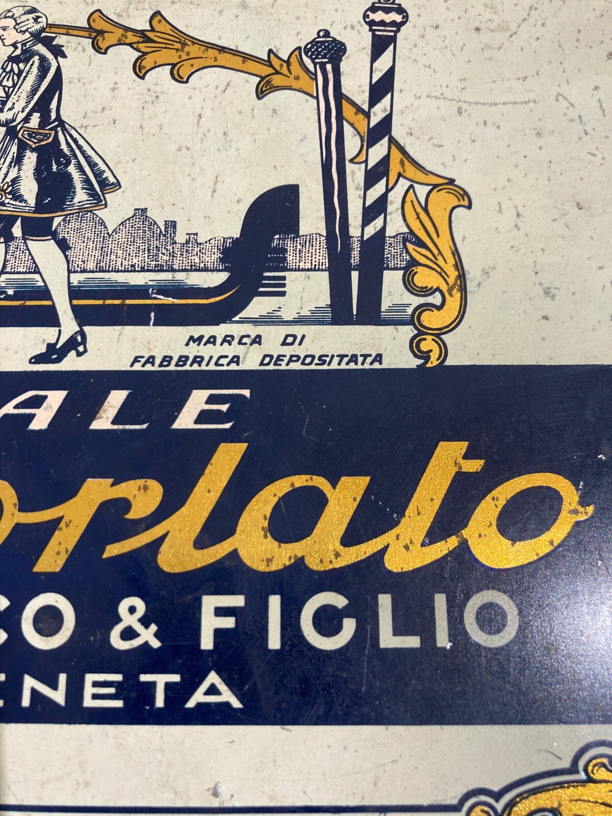 Verona, Cologna Veneta   Dolciaria Mandorlato Garzotto   Scatola Pubblicitaria