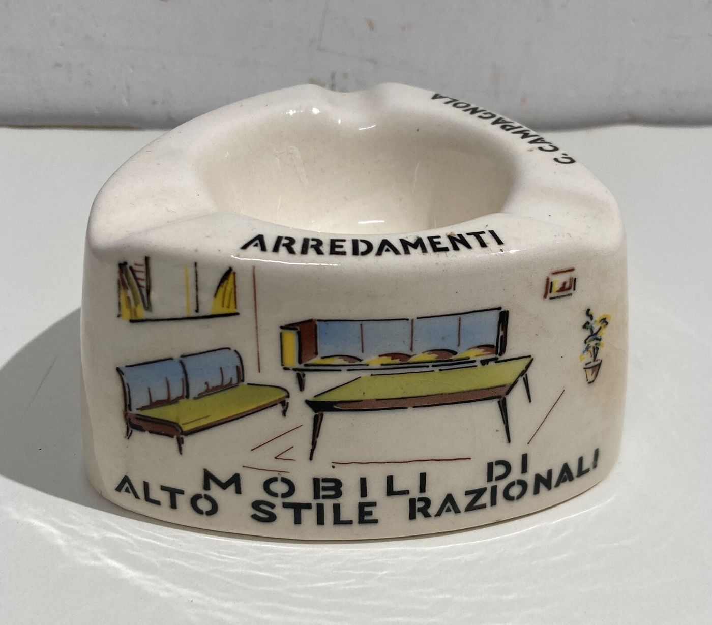 Arredamenti Razionali: Mobili Design Anni '50. Pubblicitaria Campagnola, Bisceglie