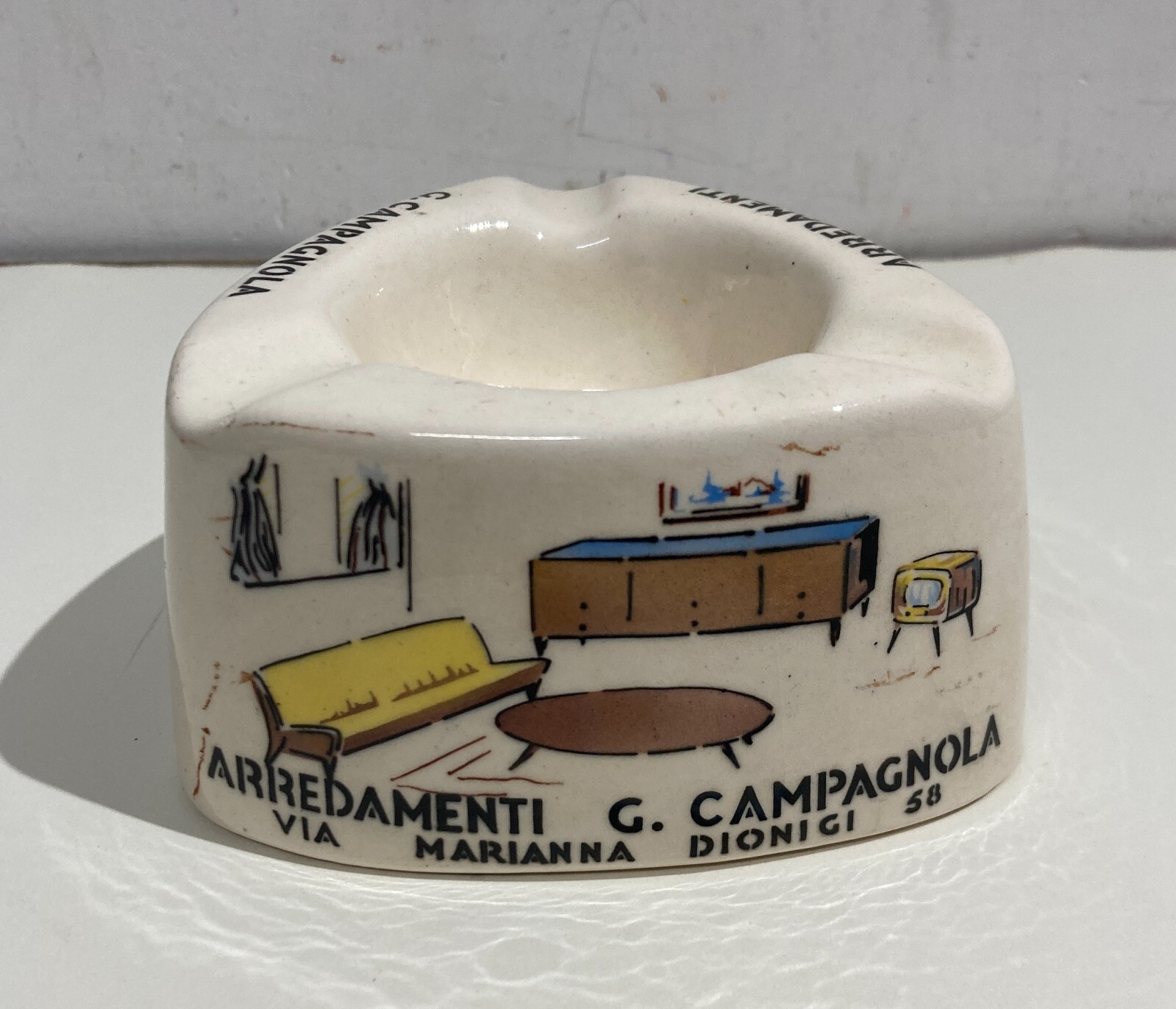 Arredamenti Razionali: Mobili Design Anni '50. Pubblicitaria Campagnola, Bisceglie