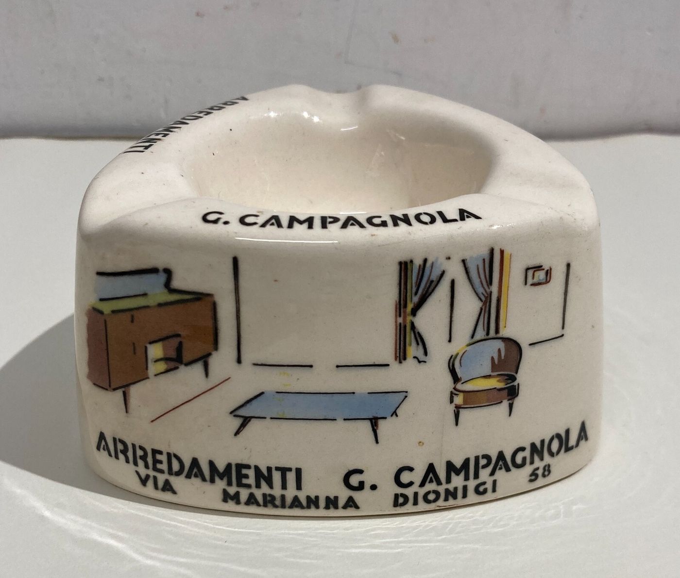 Arredamenti Razionali: Mobili Design Anni '50. Pubblicitaria Campagnola, Bisceglie