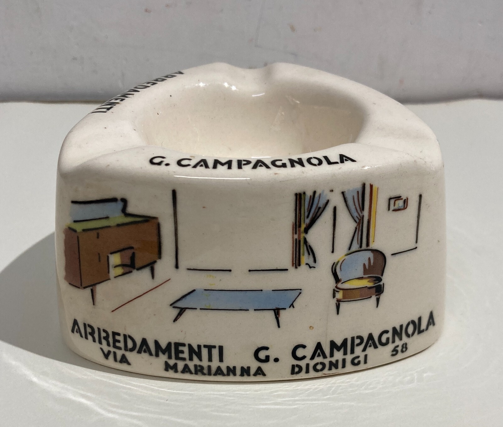 Arredamenti Razionali: Mobili Design Anni '50. Pubblicitaria Campagnola, Bisceglie