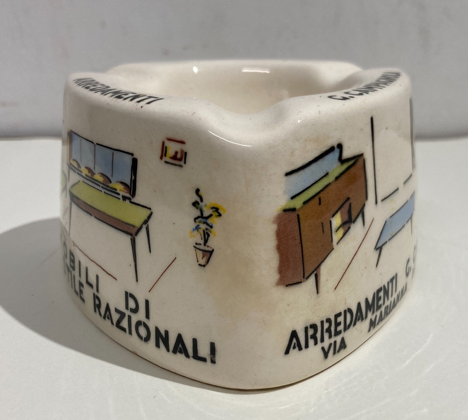 Arredamenti Razionali: Mobili Design Anni '50. Pubblicitaria Campagnola, Bisceglie