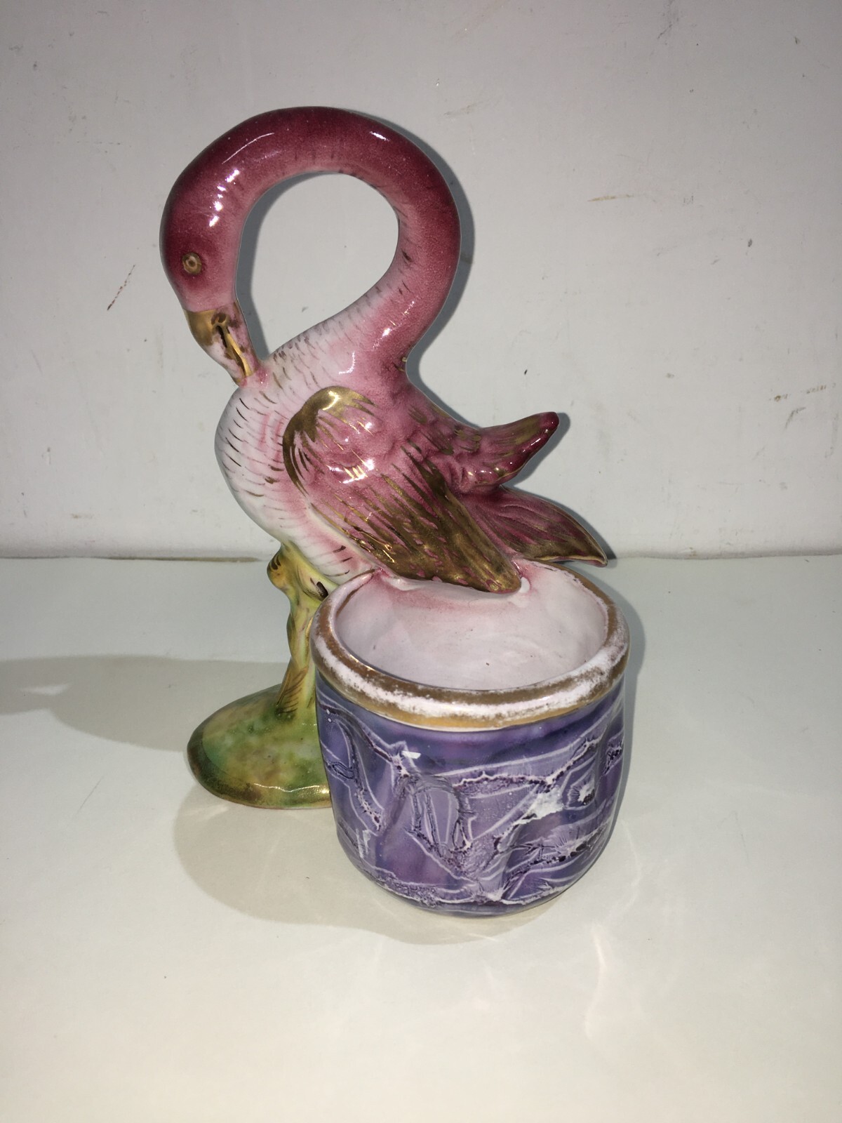 Ceramica Artistica, Scultura Da Collezione, Soprammobile d'Epoca, Marcato Mica, Novecento