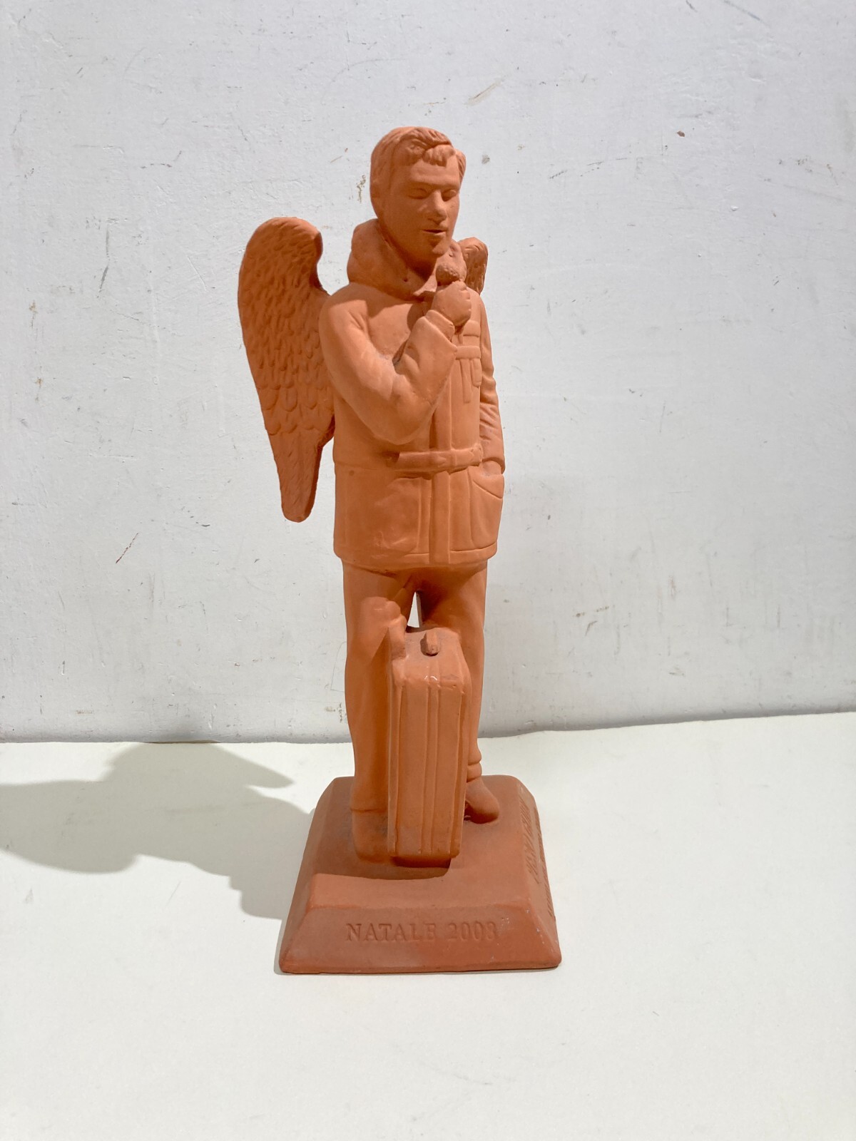 Piero Guidi Scultura Pubblicitaria Gli Angeli Del Nostro Tempo Giornalista Reporter
