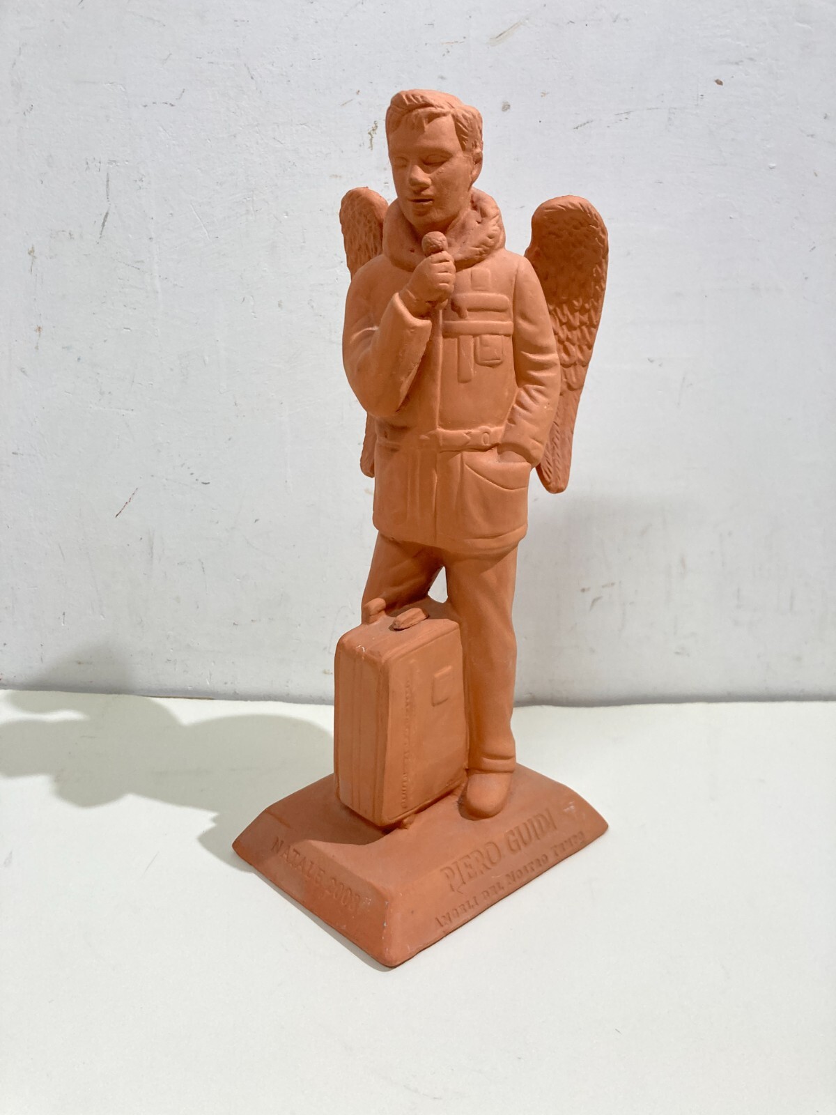 Piero Guidi Scultura Pubblicitaria Gli Angeli Del Nostro Tempo Giornalista Reporter