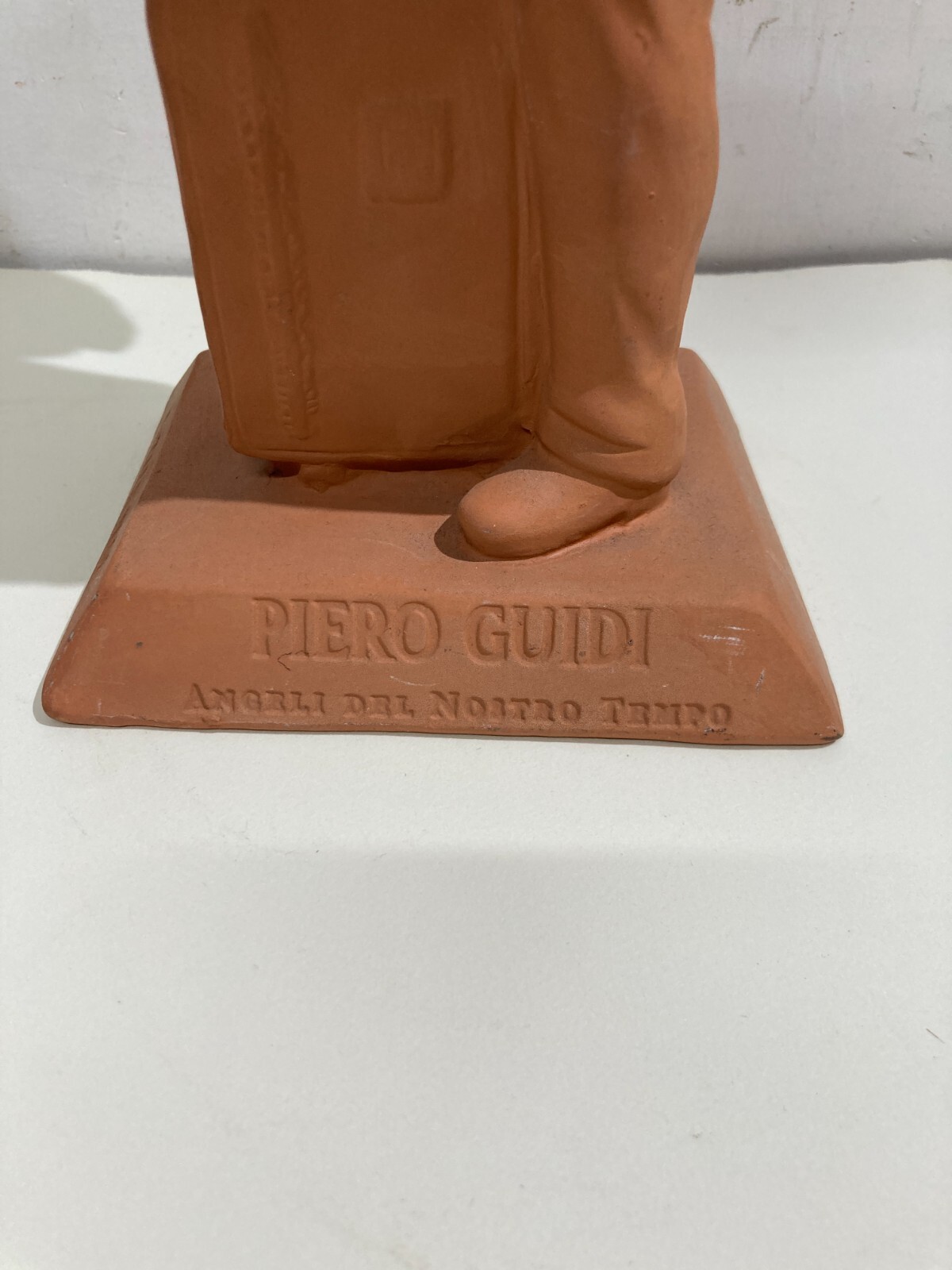 Piero Guidi Scultura Pubblicitaria Gli Angeli Del Nostro Tempo Giornalista Reporter