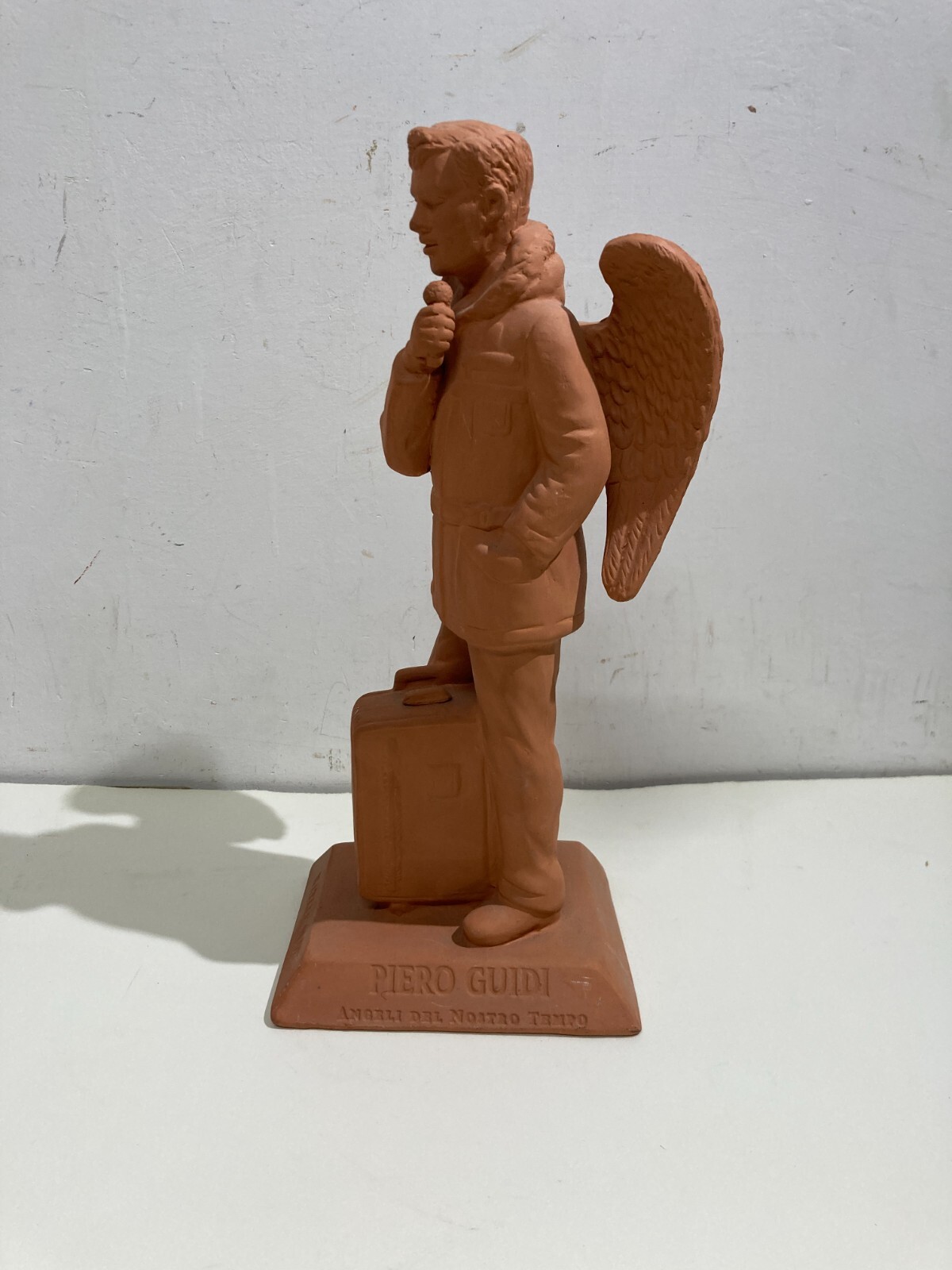 Piero Guidi Scultura Pubblicitaria Gli Angeli Del Nostro Tempo Giornalista Reporter