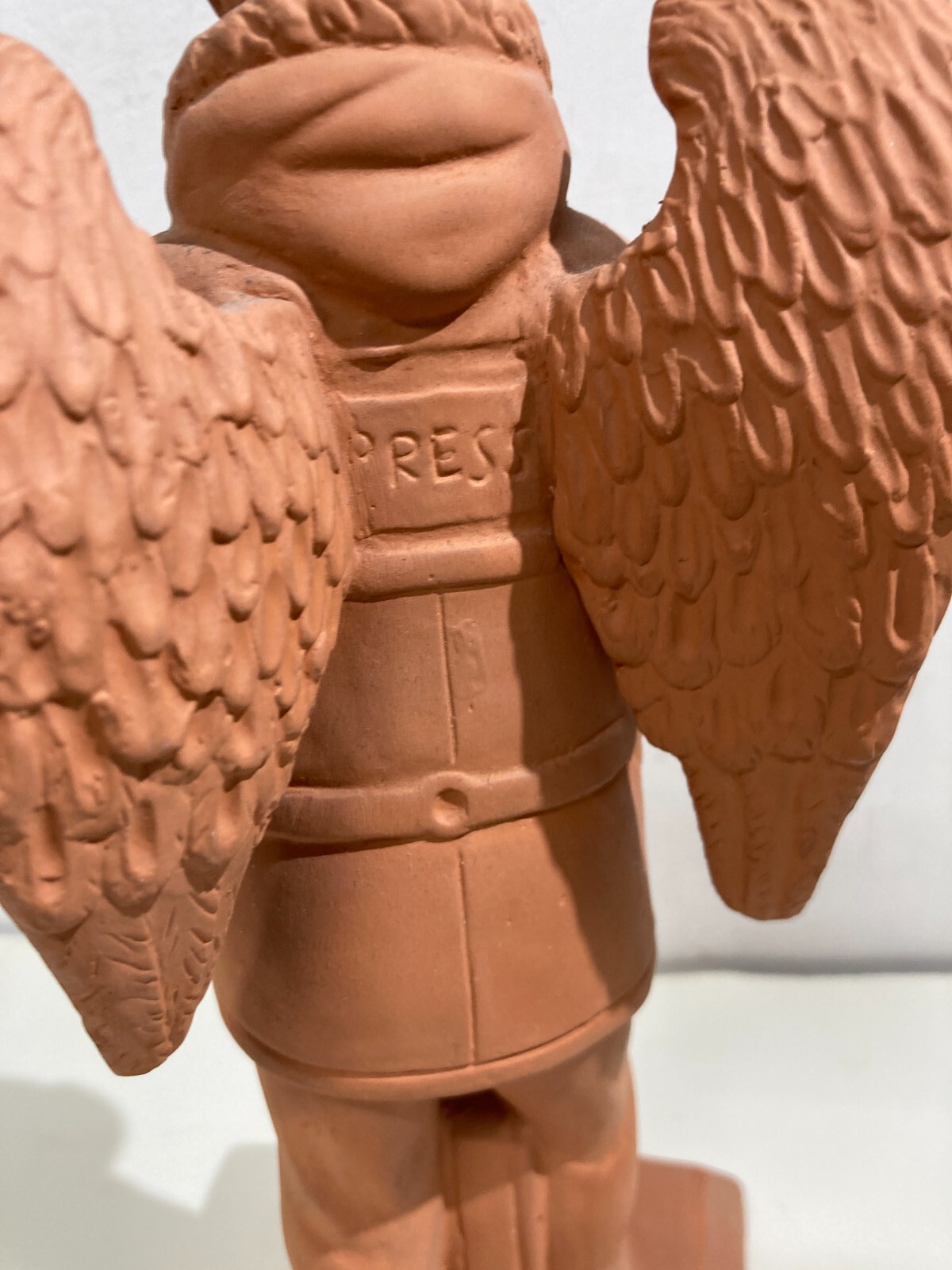 Piero Guidi Scultura Pubblicitaria Gli Angeli Del Nostro Tempo Giornalista Reporter