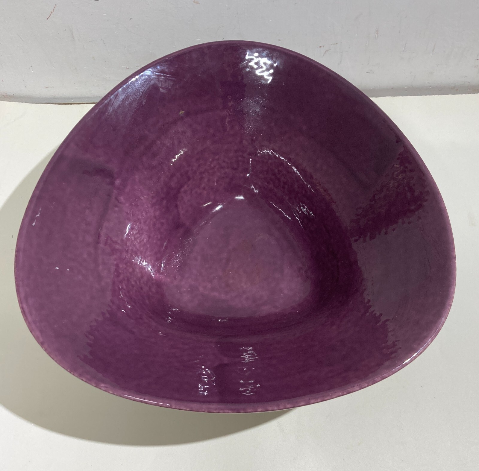 Centrotavola Decorativo In Ceramica Smaltata