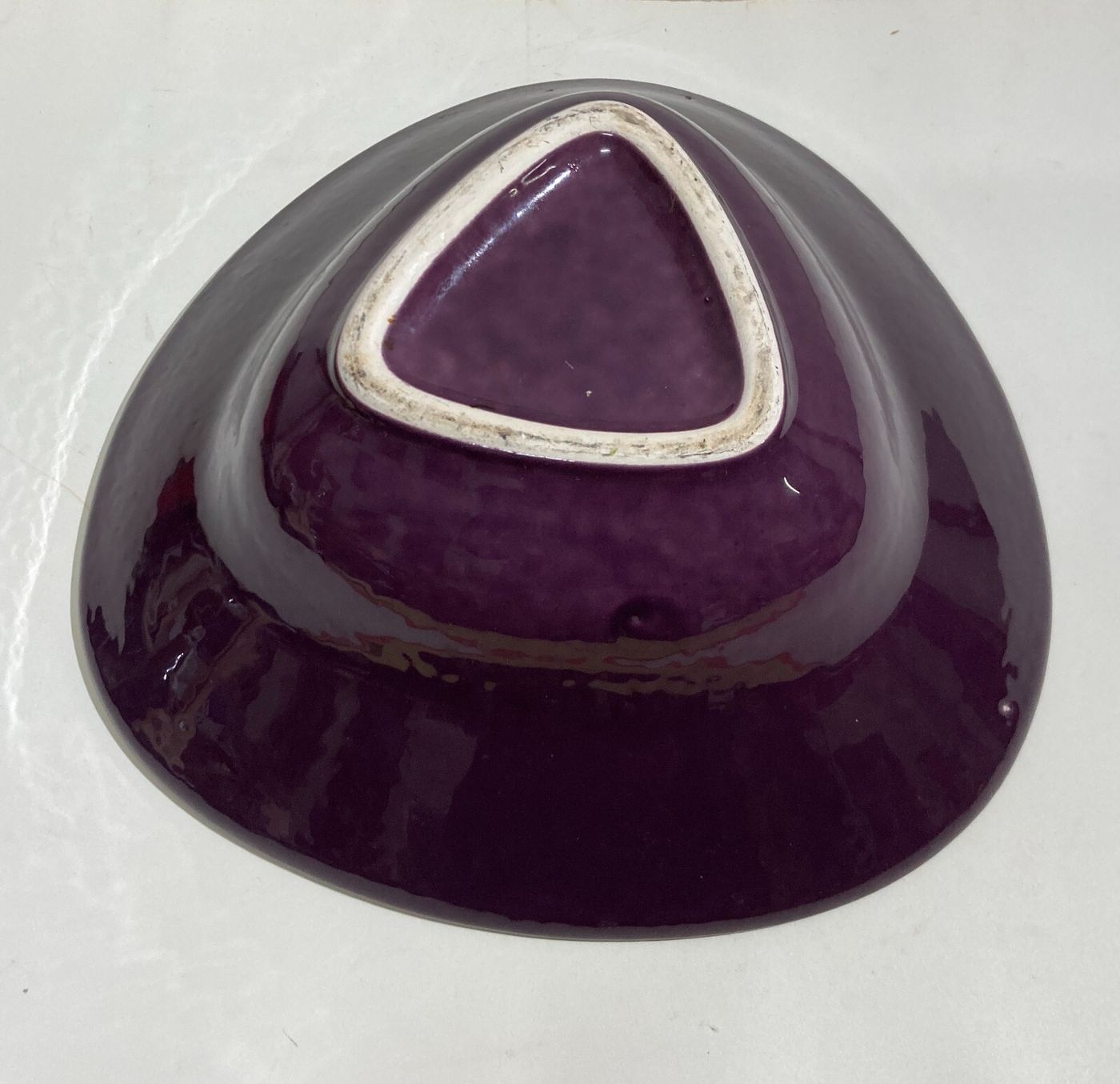 Centrotavola Decorativo In Ceramica Smaltata