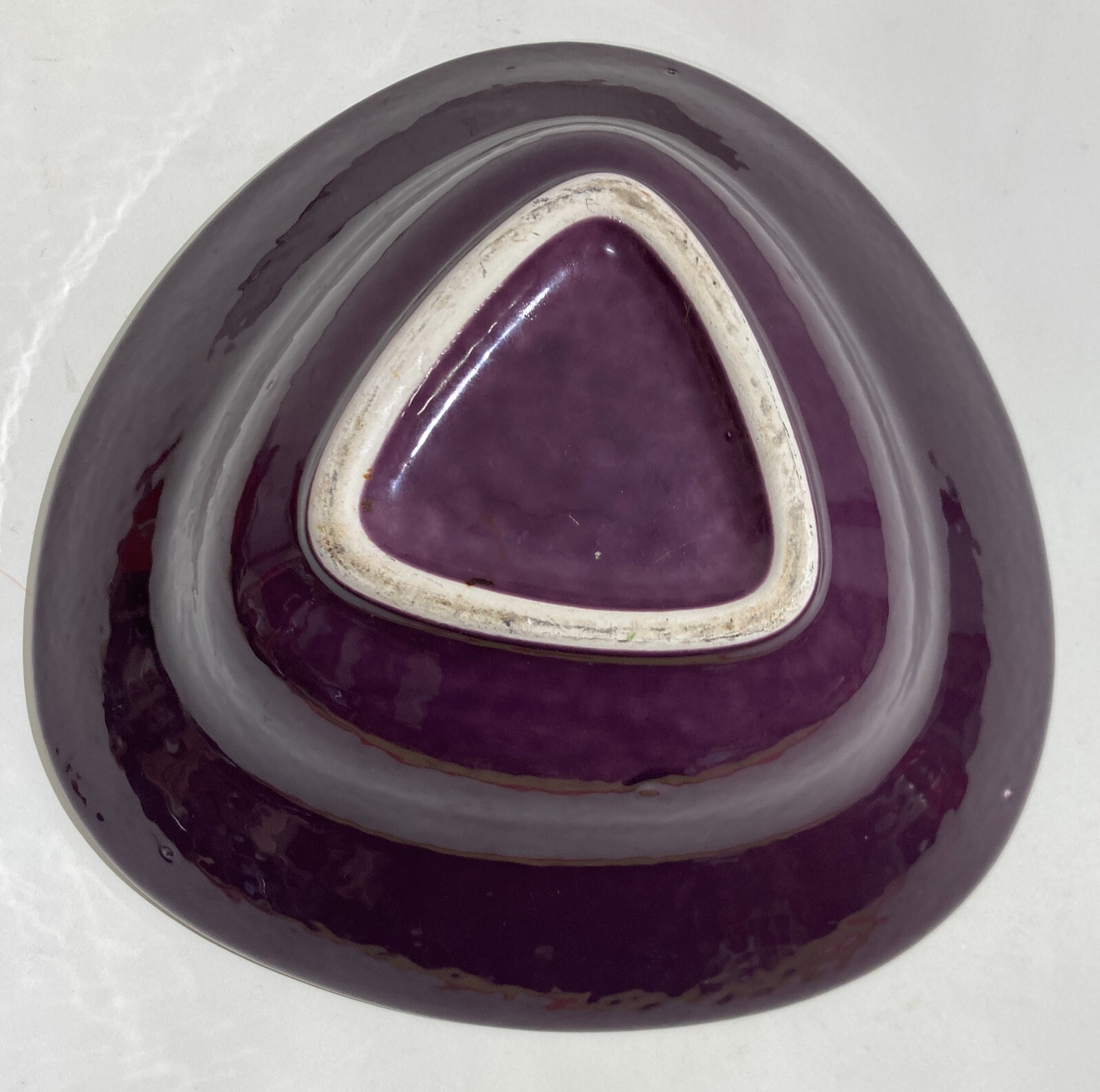 Centrotavola Decorativo In Ceramica Smaltata