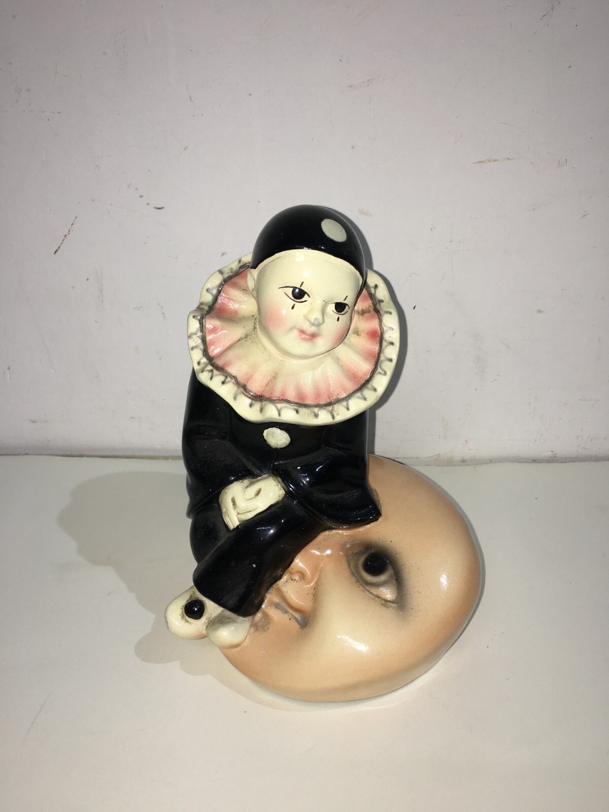 Pierrot E La Luna   Soprammobile Decorativo Da Collezione   Bari