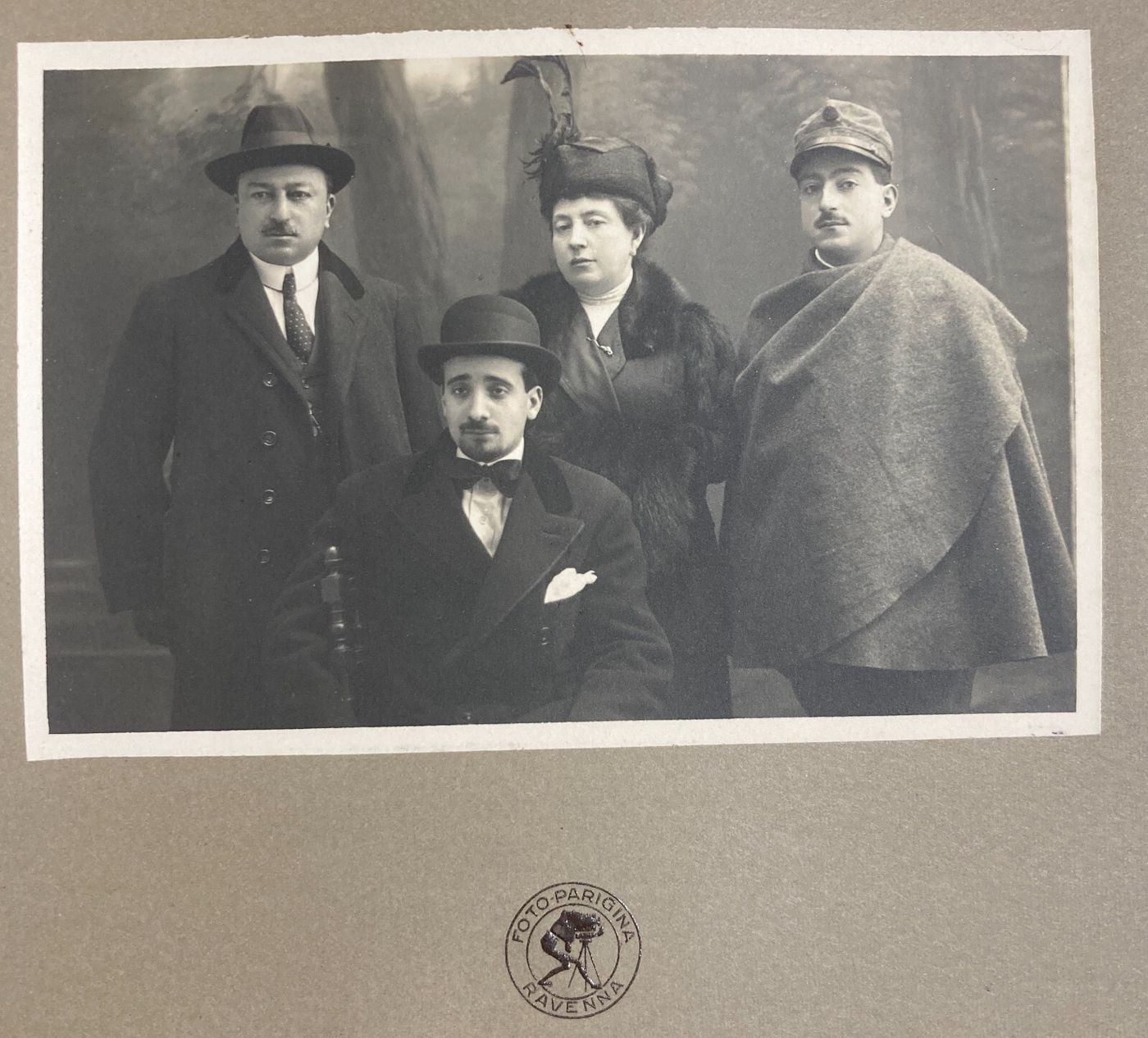 Fotografia Da Collezione, Ravenna, Fotografia Parigina, Foto Di Gruppo E Militare
