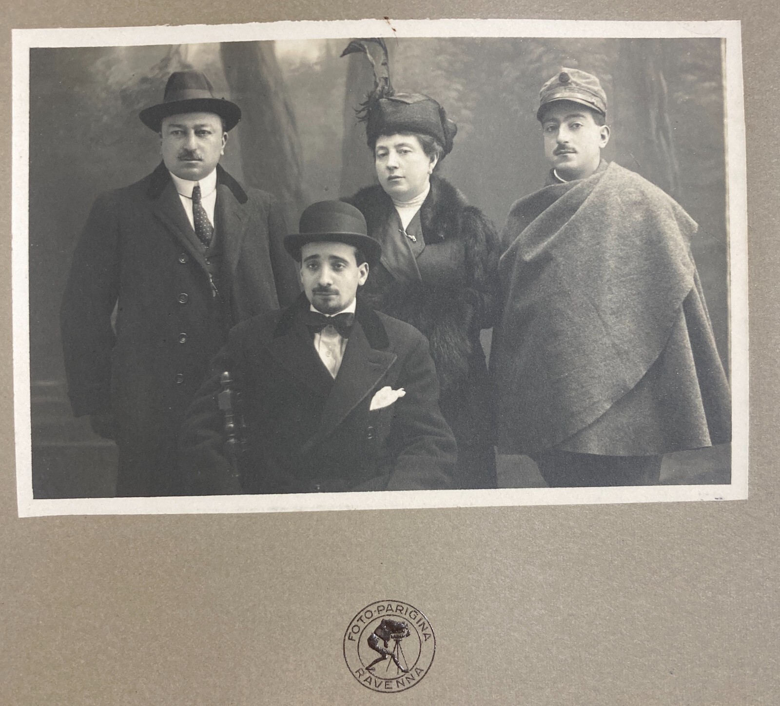 Fotografia Da Collezione, Ravenna, Fotografia Parigina, Foto Di Gruppo E Militare