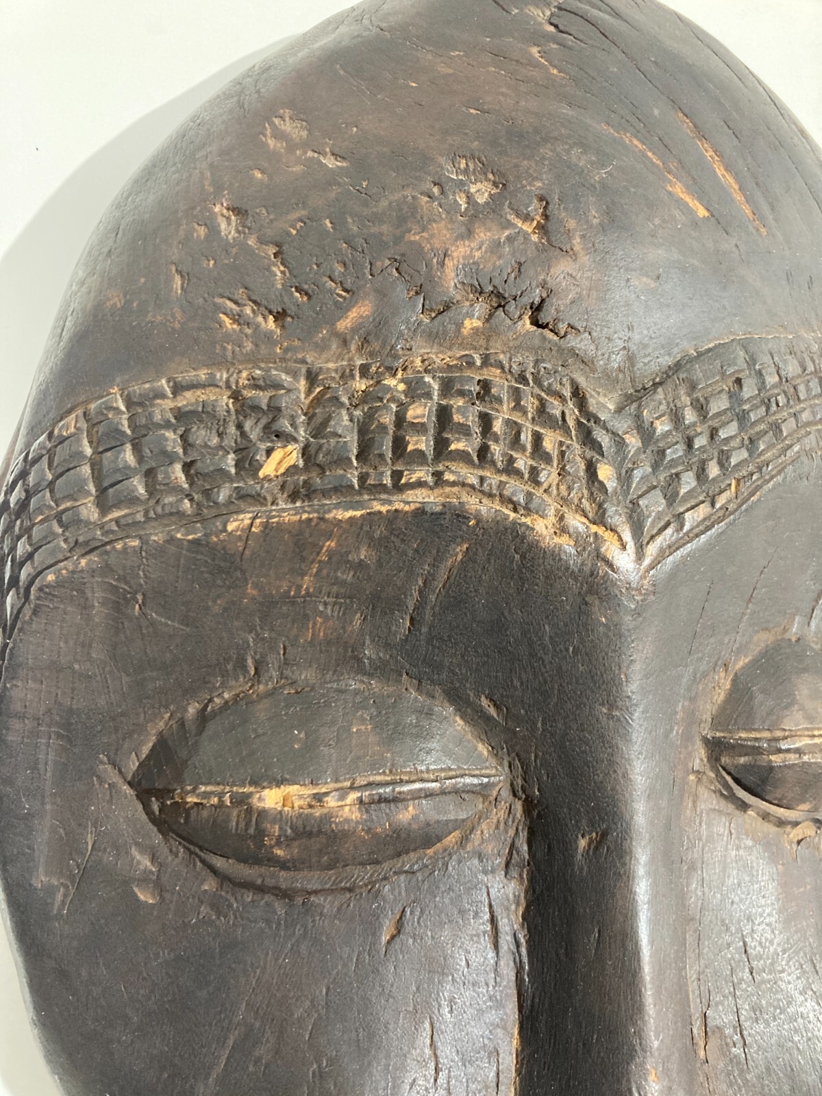 Arte Tribale, Scultura Lignea: Maschera Africana Da Collezione