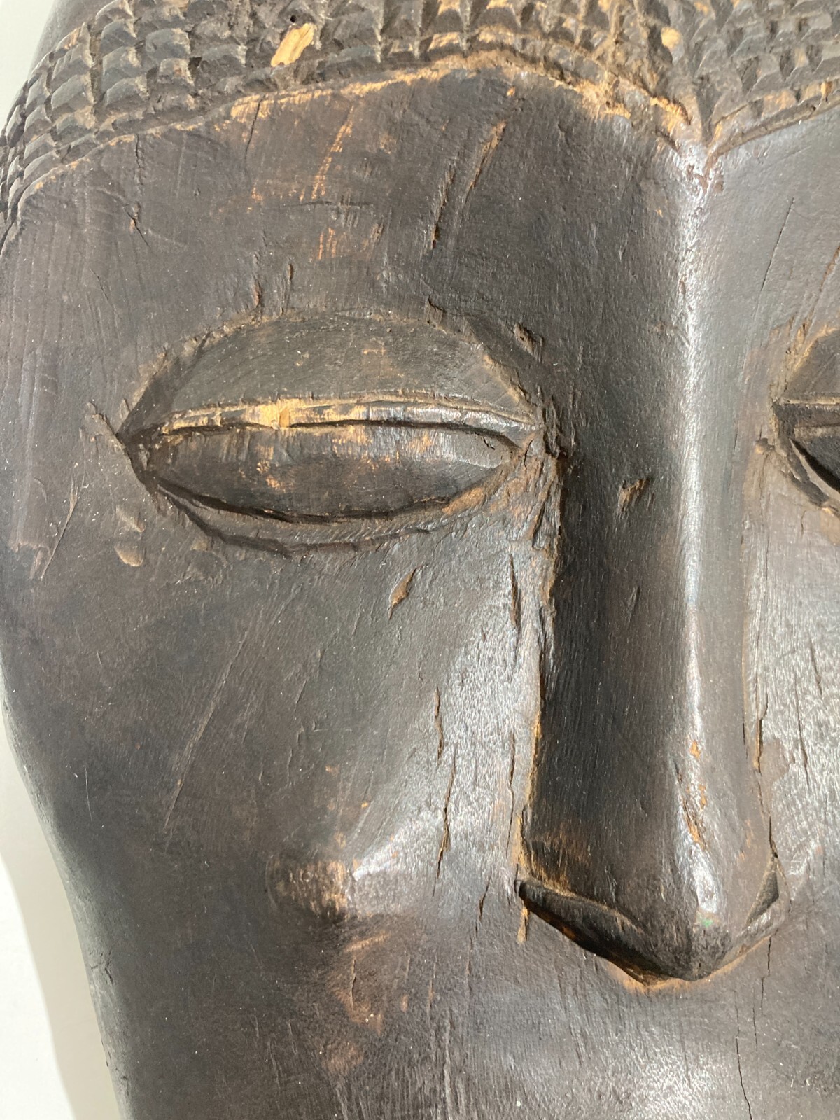 Arte Tribale, Scultura Lignea: Maschera Africana Da Collezione