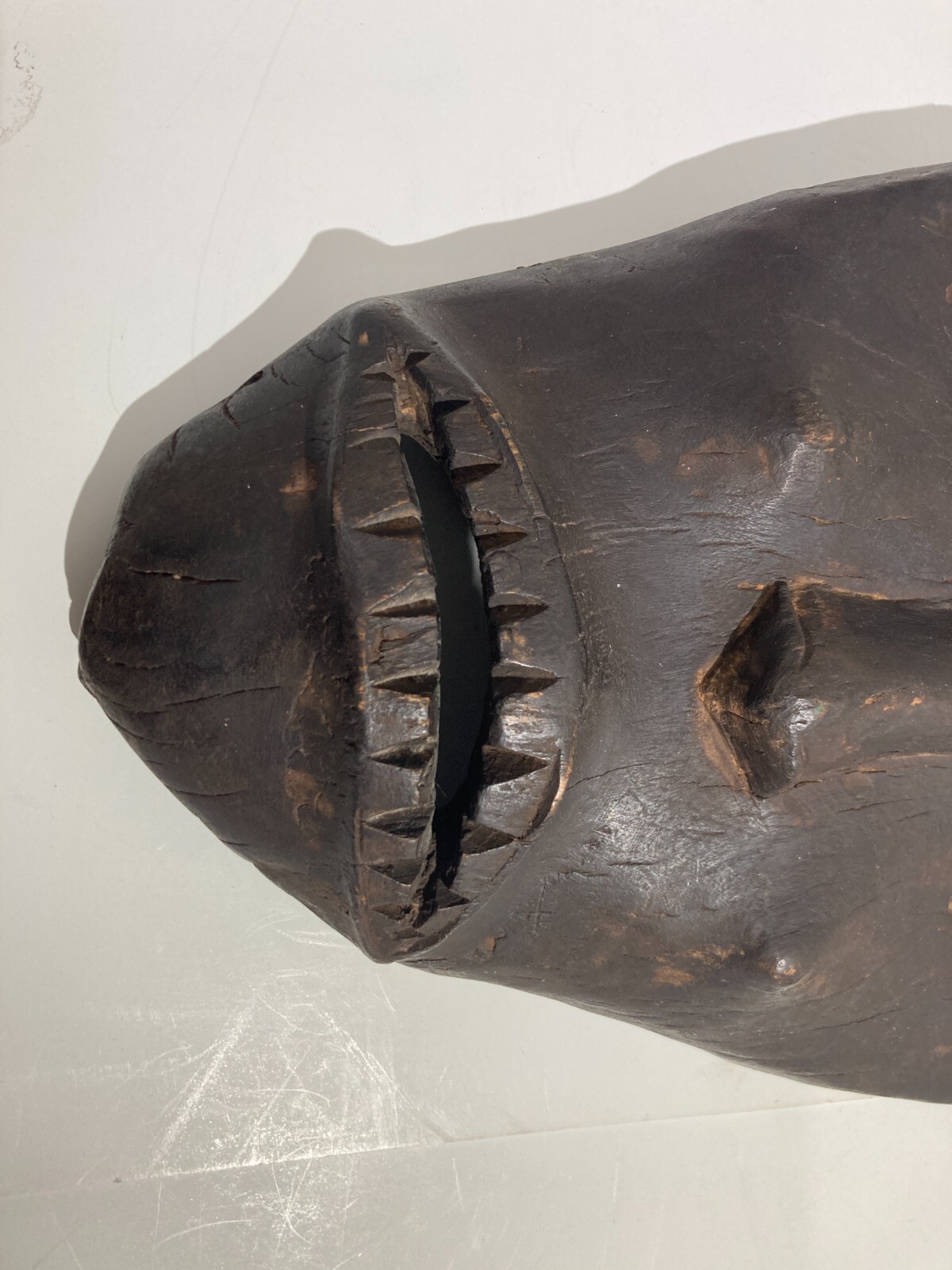 Arte Tribale, Scultura Lignea: Maschera Africana Da Collezione