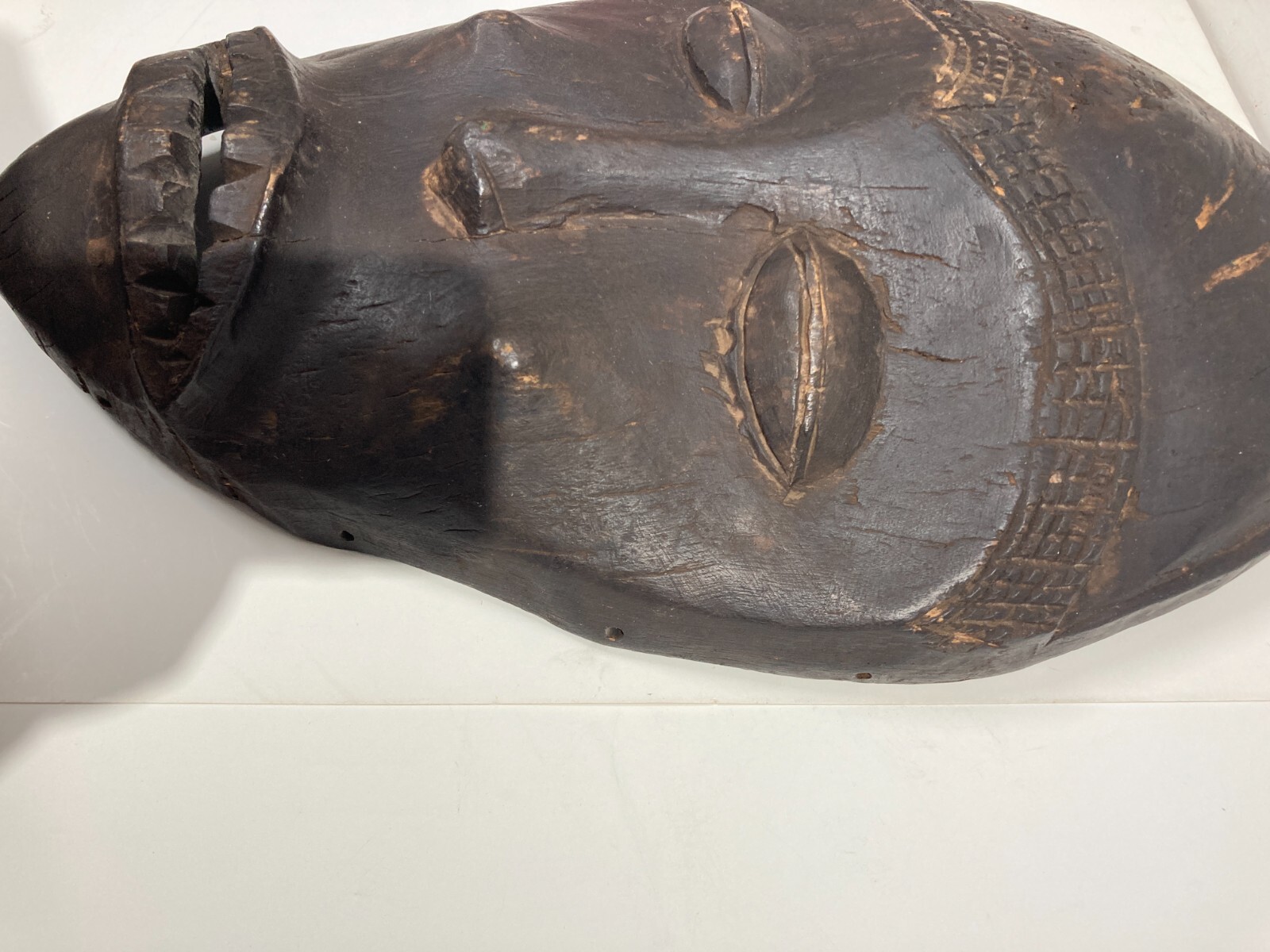 Arte Tribale, Scultura Lignea: Maschera Africana Da Collezione