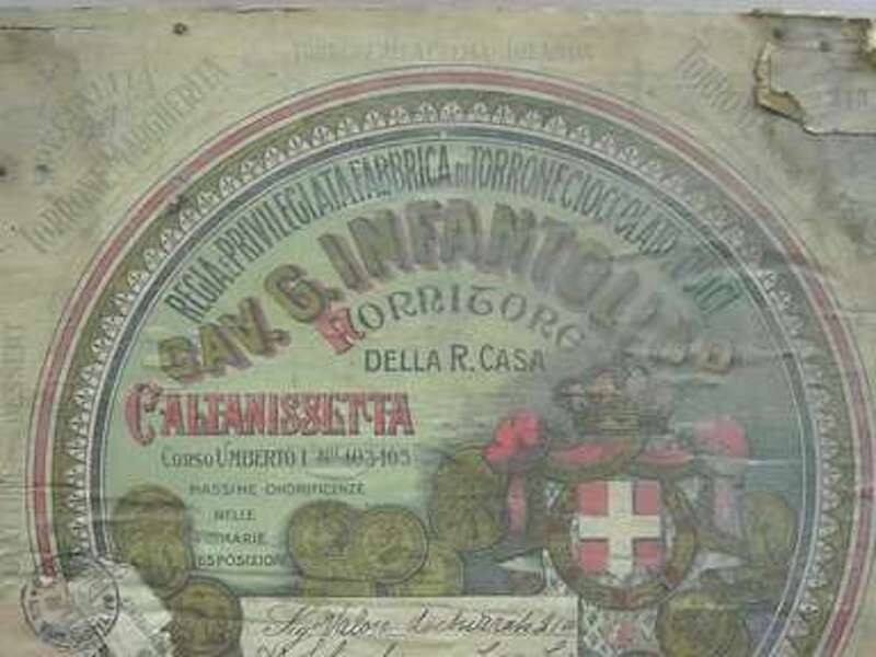 Sicilia, Caltanissetta, Dolciaria Infantolino, Torrone E Araldica