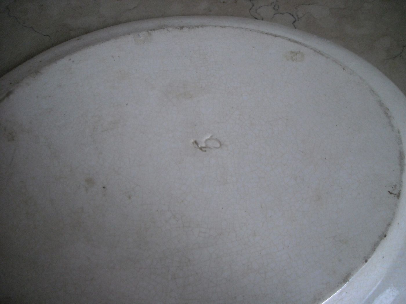 Piatto Ovale In Terraglia Giustiniani, Napoli, XIX Secolo