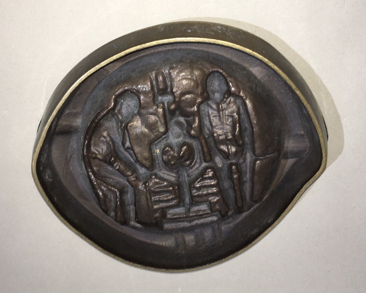 Vicenza   Officine Fraccaro   Posacenere Pubblicitario Decorativo E Scultoreo