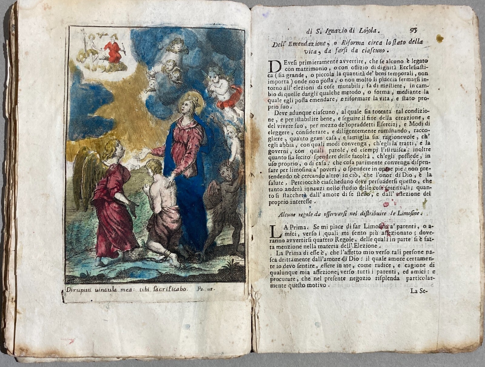 Esercizi Spirituali Di S. Ignazio Di Lojola, Venezia, G. Radici, 1737