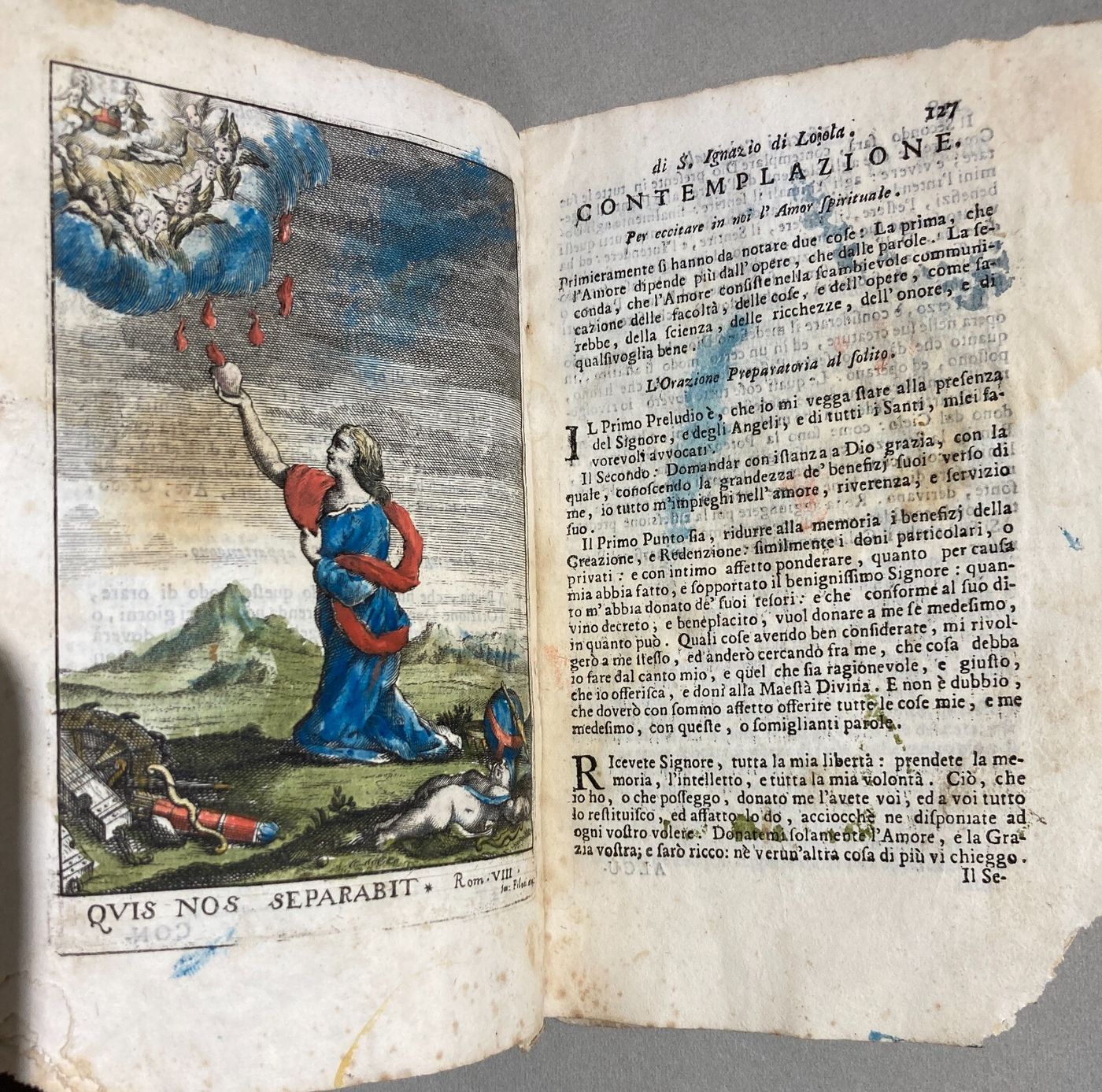 Esercizi Spirituali Di S. Ignazio Di Lojola, Venezia, G. Radici, 1737