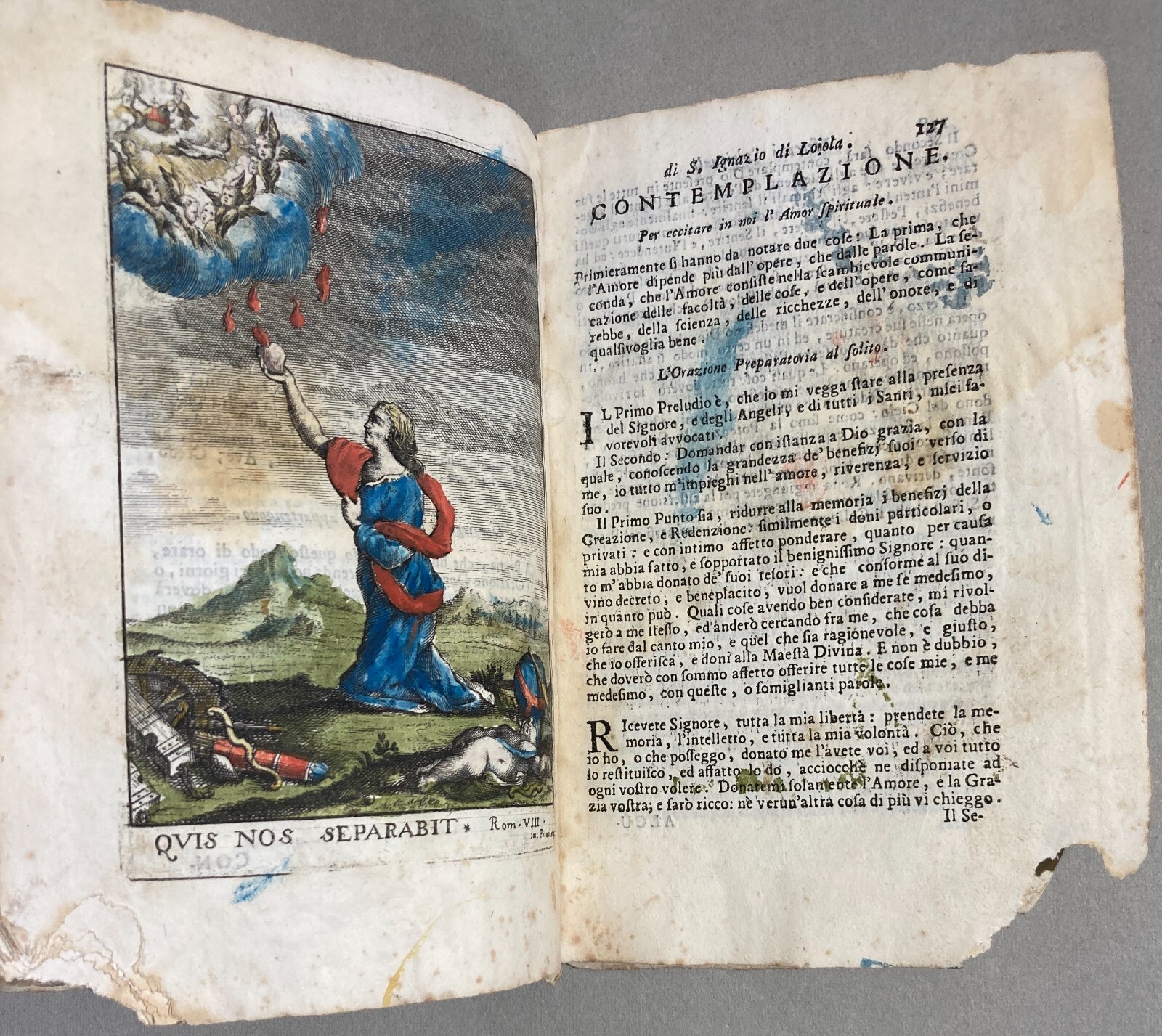 Esercizi Spirituali Di S. Ignazio Di Lojola, Venezia, G. Radici, 1737