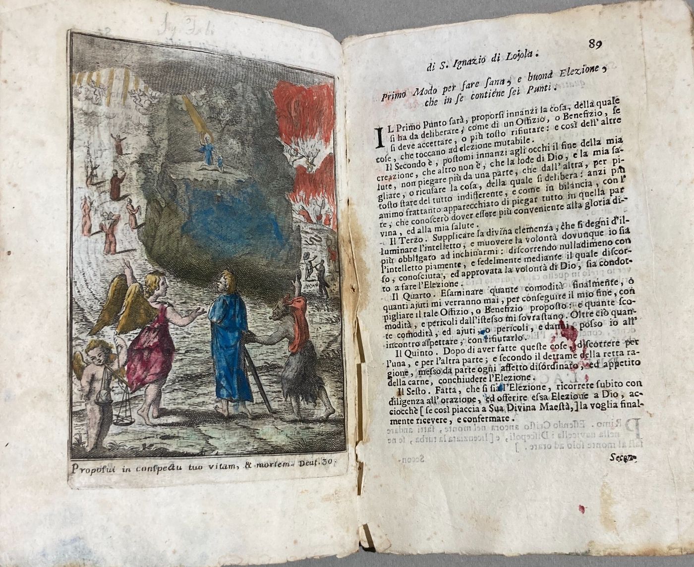 Esercizi Spirituali Di S. Ignazio Di Lojola, Venezia, G. Radici, 1737