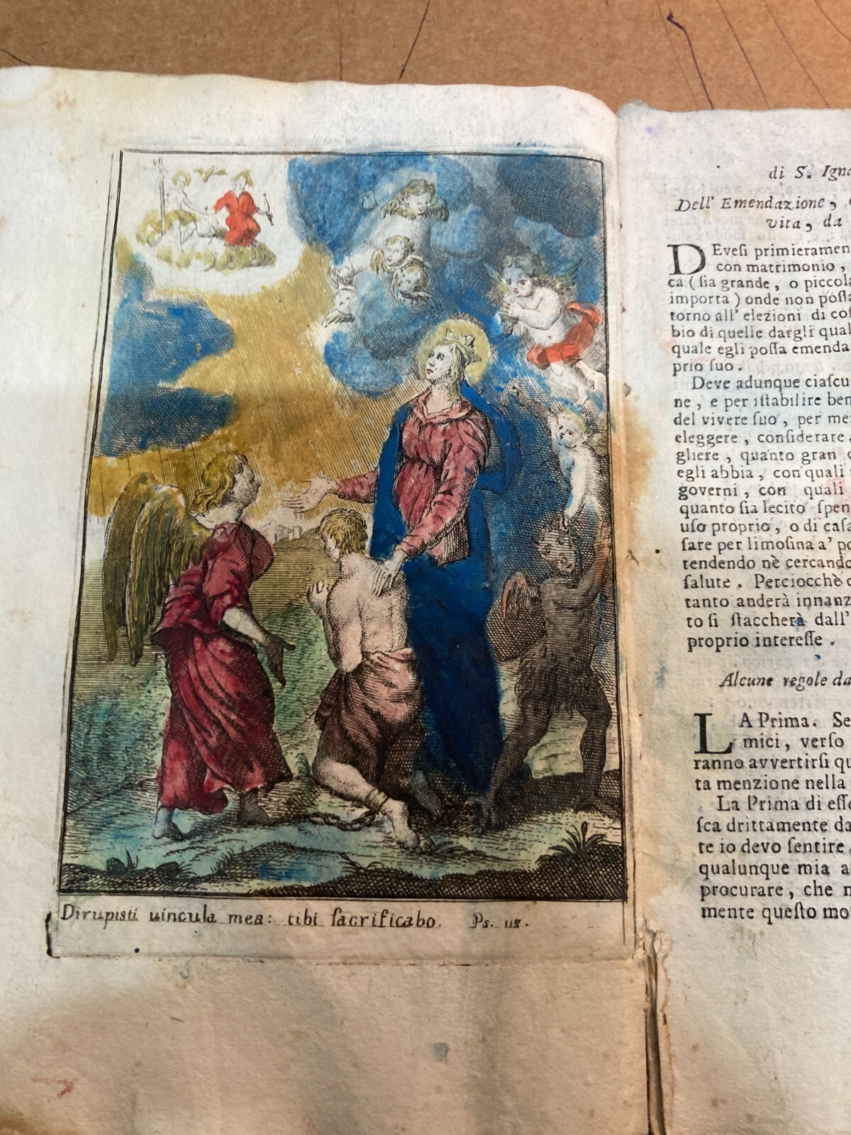 Esercizi Spirituali Di S. Ignazio Di Lojola, Venezia, G. Radici, 1737