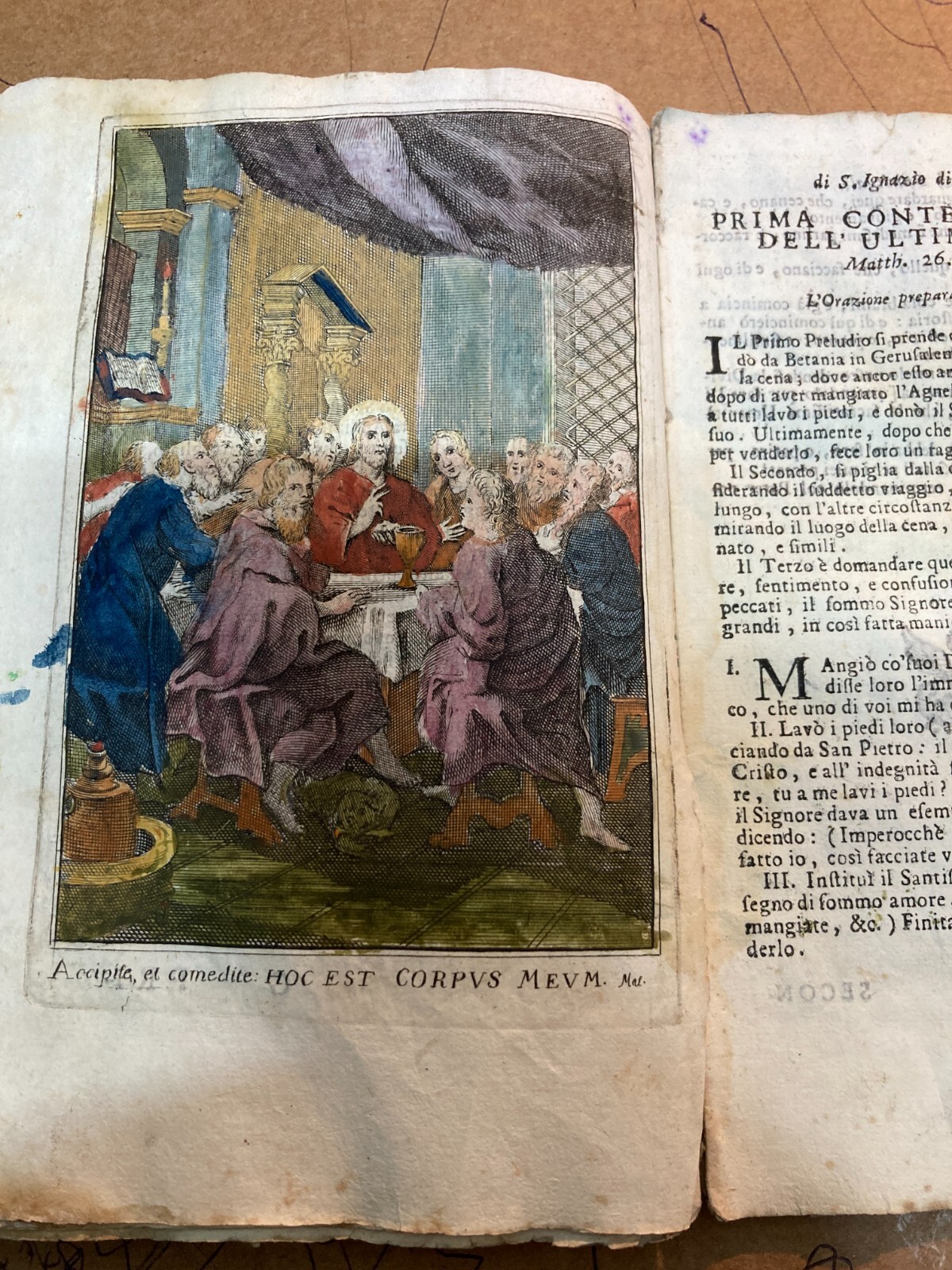Esercizi Spirituali Di S. Ignazio Di Lojola, Venezia, G. Radici, 1737