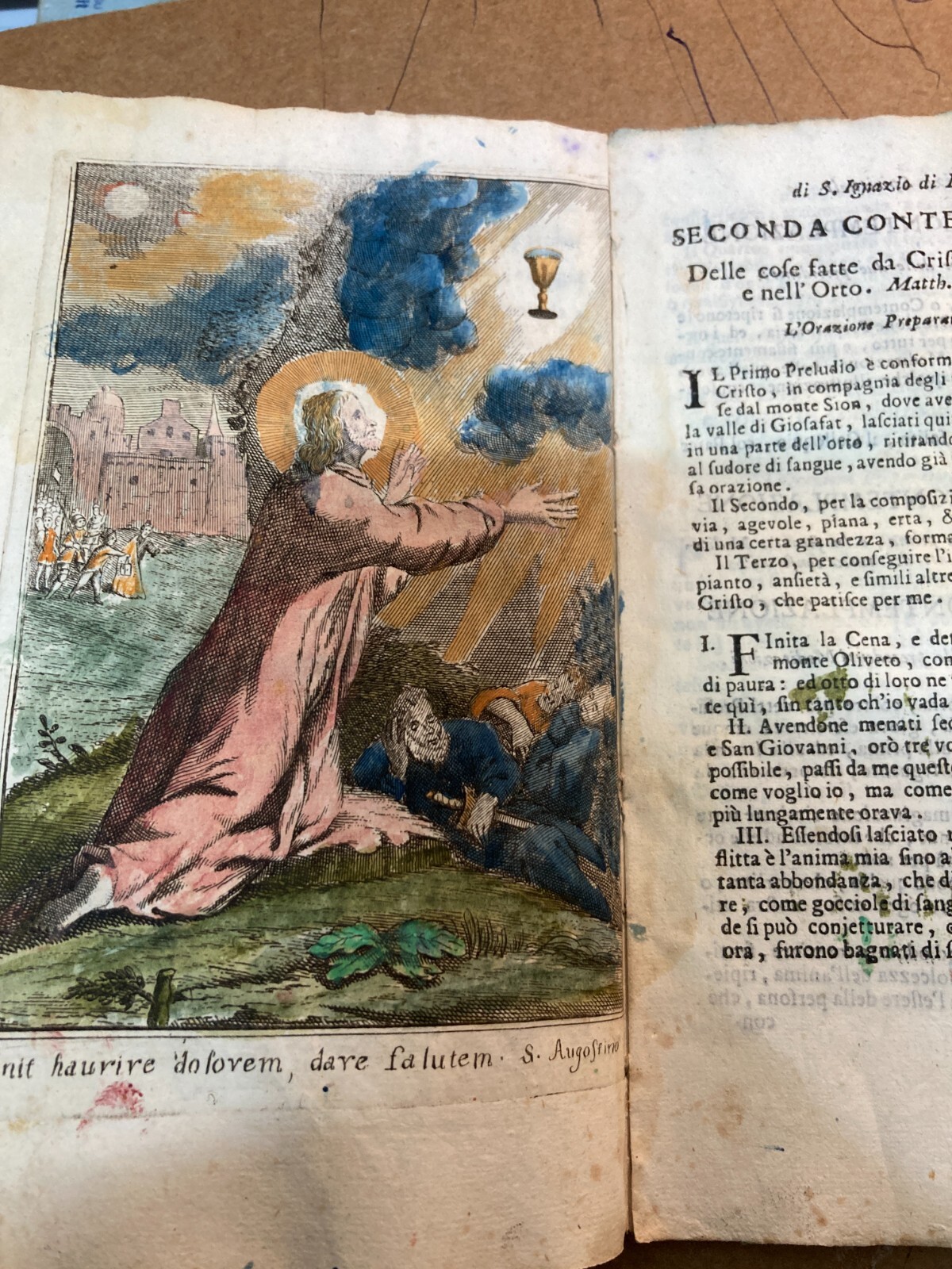 Esercizi Spirituali Di S. Ignazio Di Lojola, Venezia, G. Radici, 1737