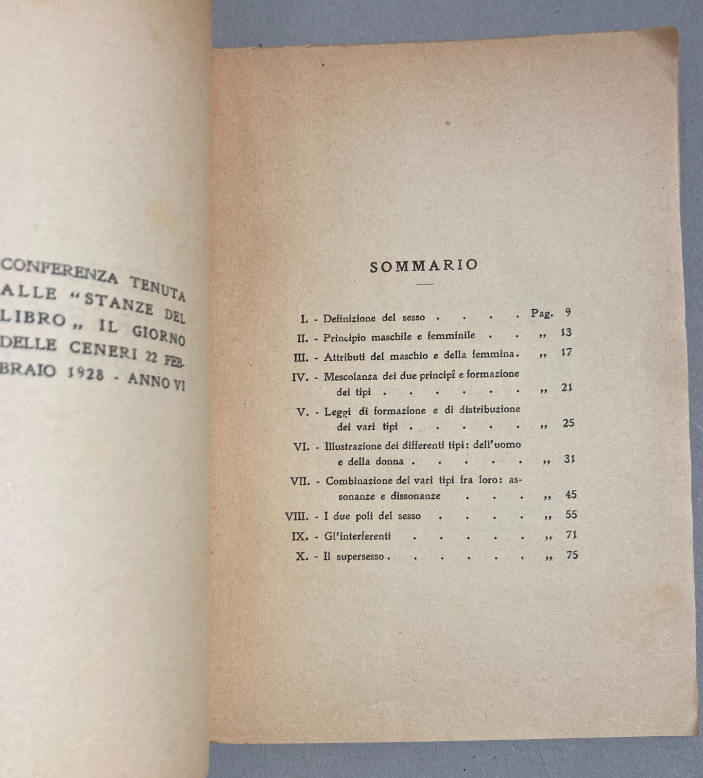 Sessointersessosupersesso: Specchio Per Tutti E Per Ognuno   Angelo Signorelli   1928