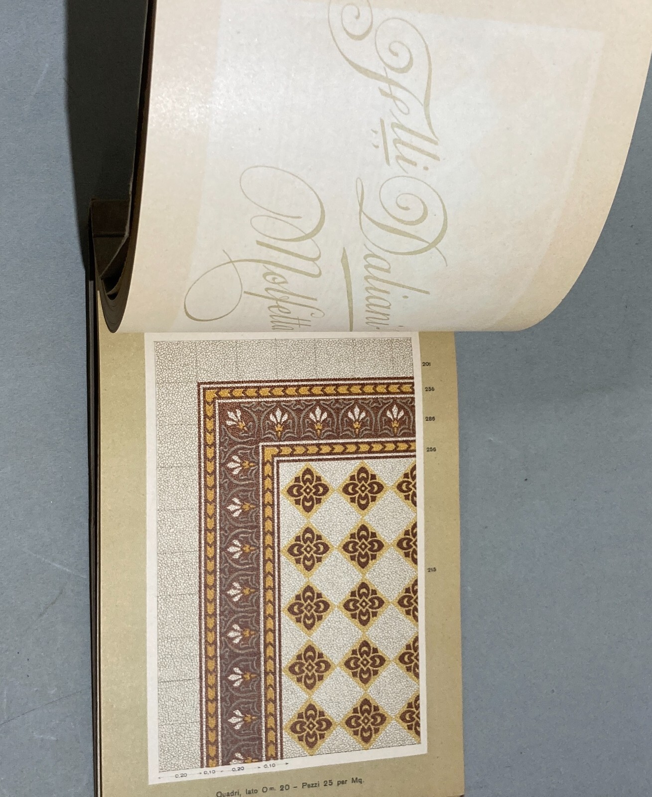 Puglia   Molfetta   Arti Decorative Del '900   Pavimenti   Mattonelle   Daliani Poli   1929