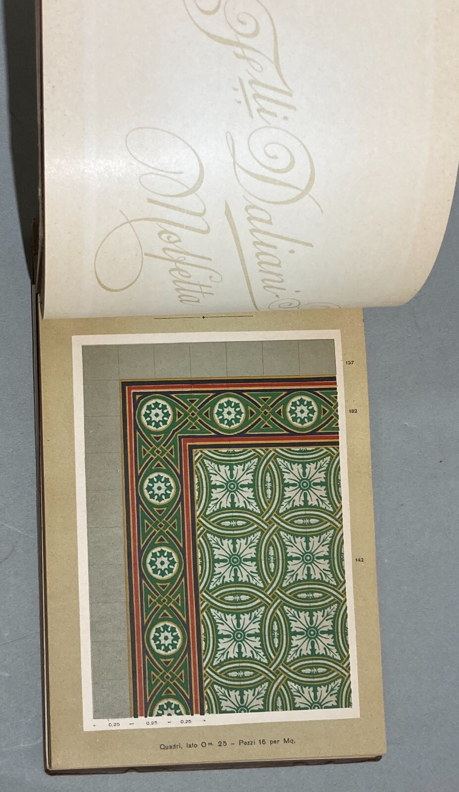 Puglia   Molfetta   Arti Decorative Del '900   Pavimenti   Mattonelle   Daliani Poli   1929