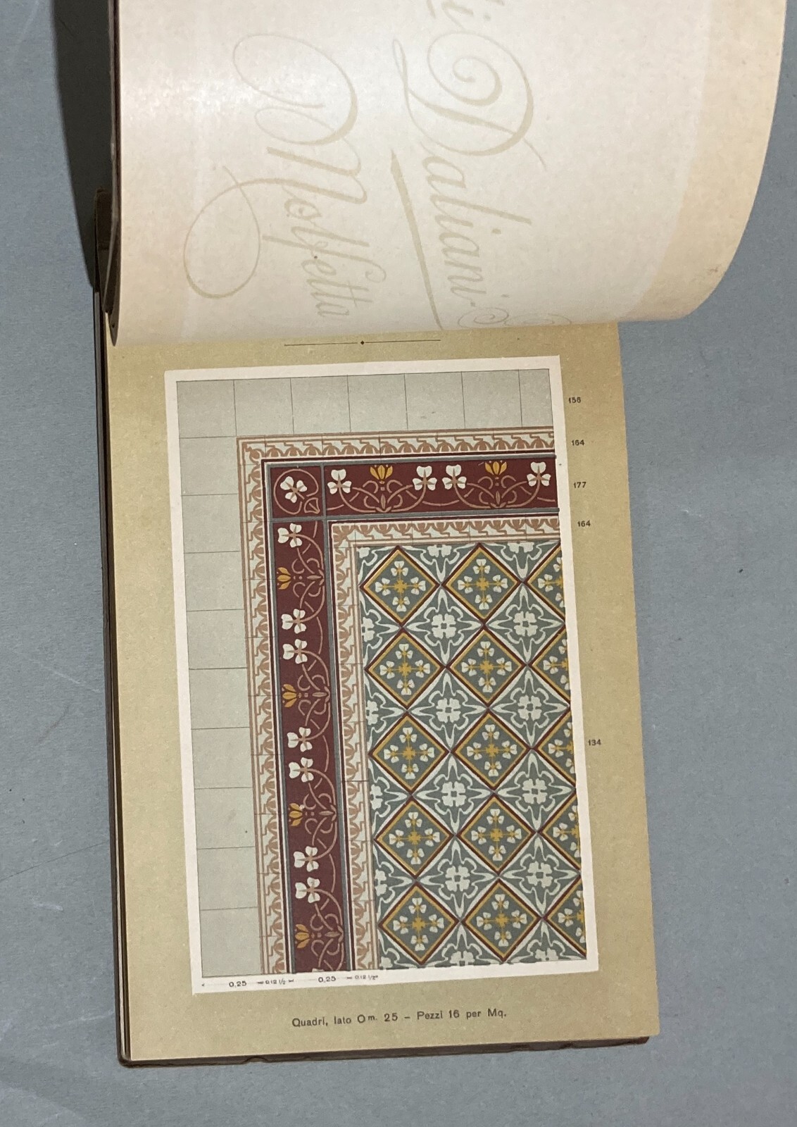 Puglia   Molfetta   Arti Decorative Del '900   Pavimenti   Mattonelle   Daliani Poli   1929