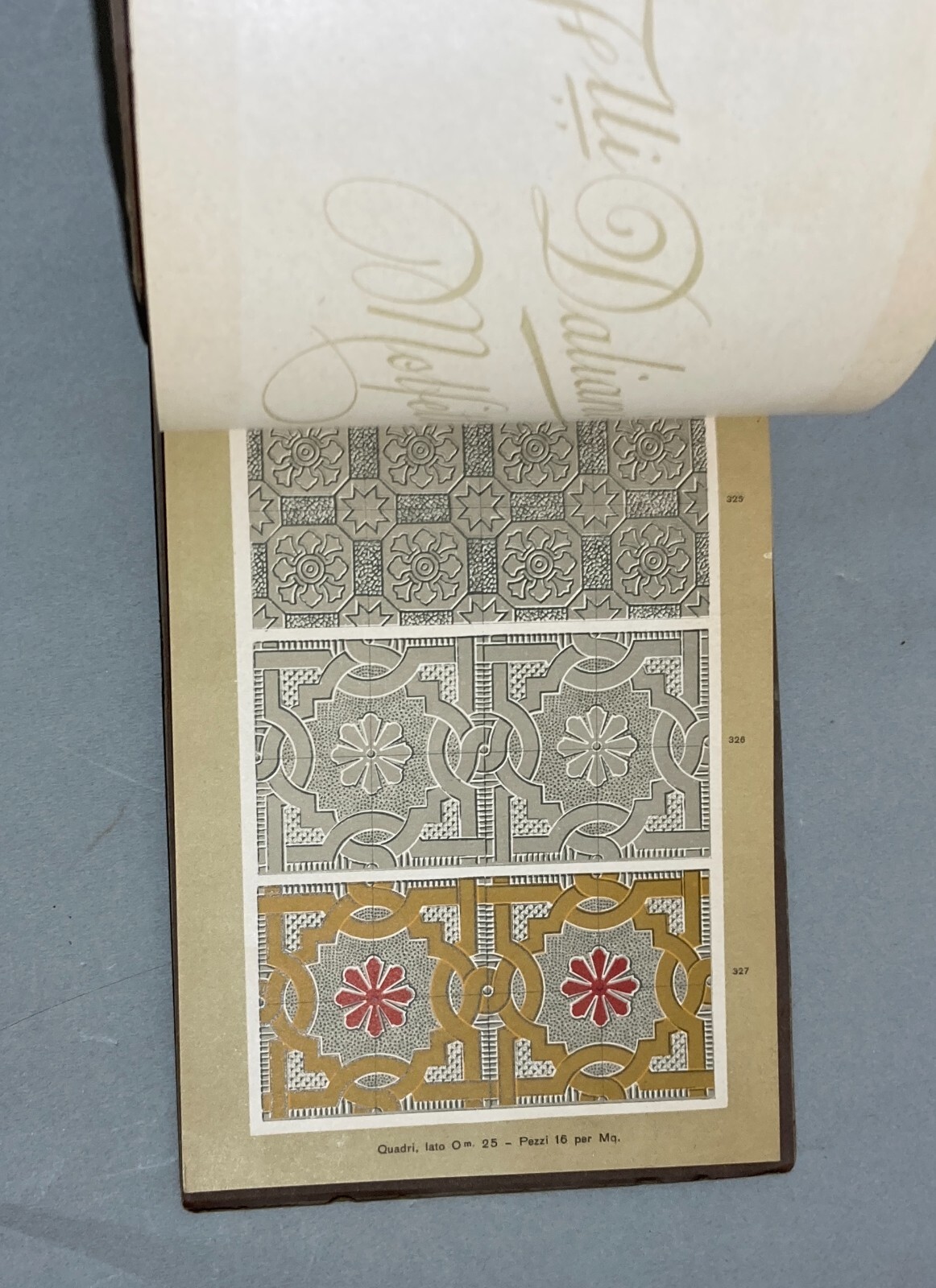 Puglia   Molfetta   Arti Decorative Del '900   Pavimenti   Mattonelle   Daliani Poli   1929