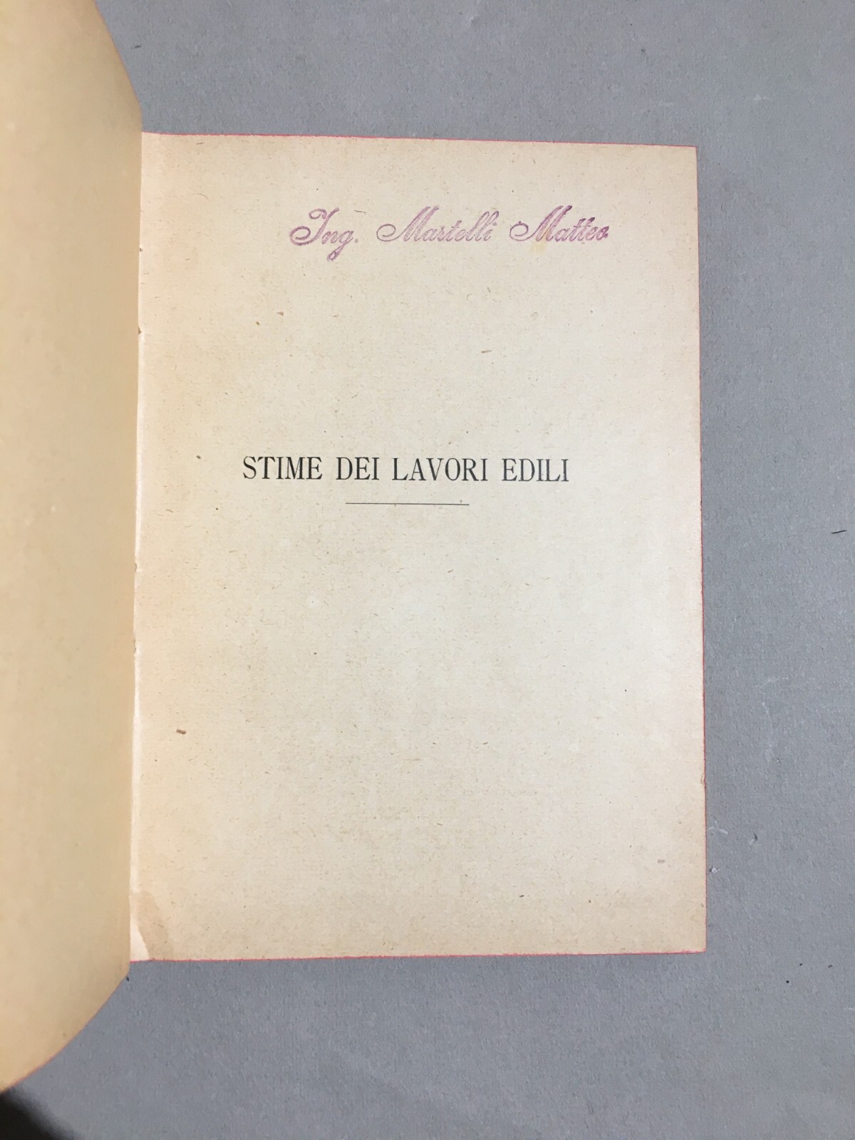 Ingegneria, Edilizia, Tecnica, Costruzioni: Stime Dei Lavori Edili   Andreani   Hoepli