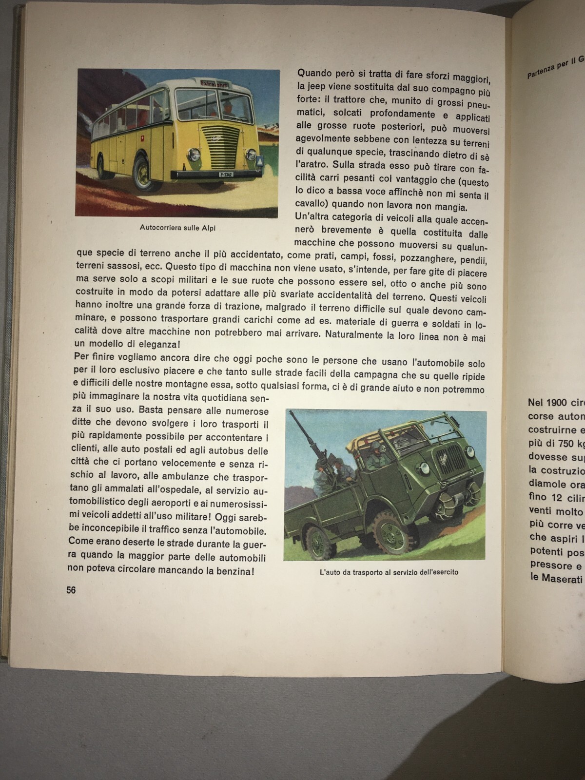 Auto, Automobilismo, Motori: Svizzera, Berna. Raccolta Figurine Chocolat Tobler, 1950