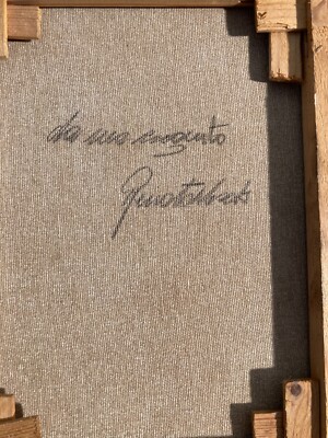 Arte Del '900 Puglia Bari Artista Nosek Ritratto Di Giovinetta Olio Su Tela '900